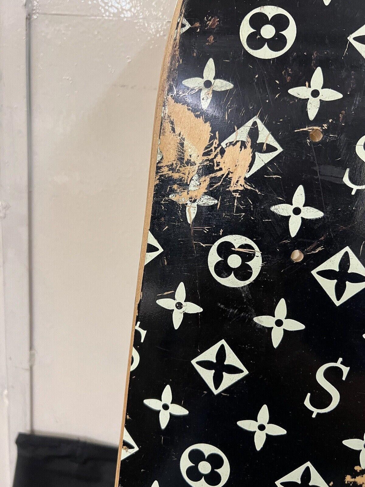 Supreme Pre-Owned 2000 Supreme LV Louis Vuitton Monogram Deck Black Size ONE SIZE - 3 Thumbnail