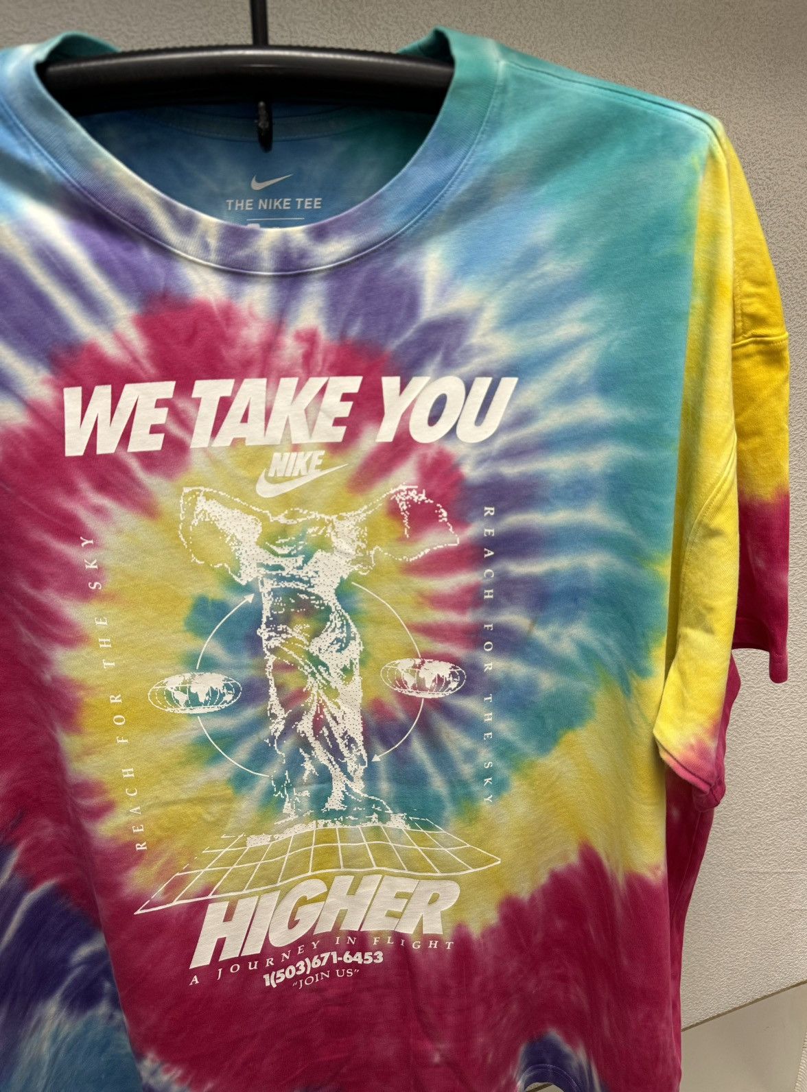 Nike Nike we take you higher a journey in tie-dye Xl Xxl t-shirt Size US XXL / EU 58 / 5 - 4 Thumbnail