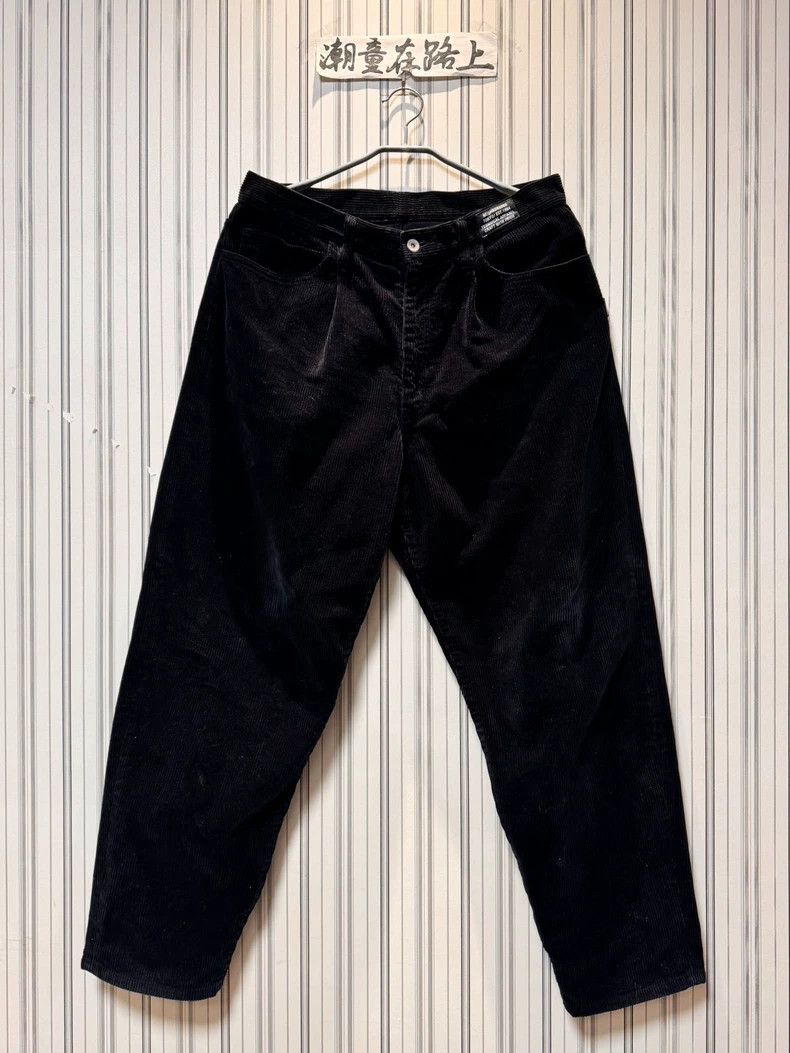 Neighborhood Neighborhood Black Corduroy Pants L - dmc Size US 31 - 1 Thumbnail