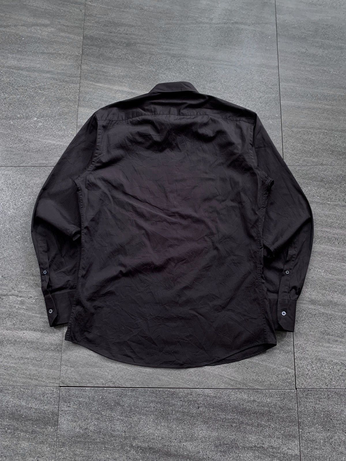Gucci FREE TAX! Logo Embroidery Ls Shirt by Tom Ford Size US M / EU 48-50 / 2 - 5 Thumbnail