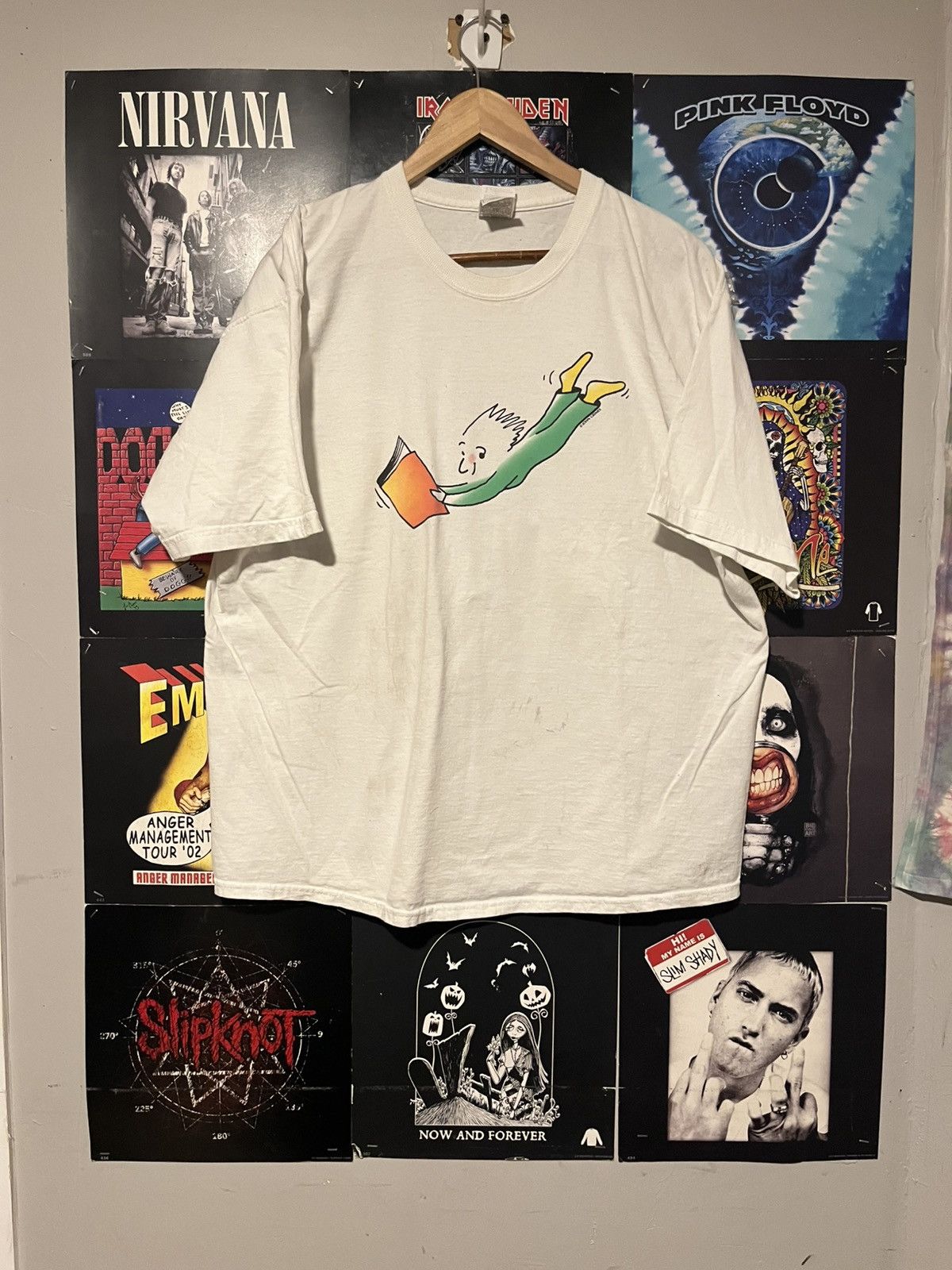 Fruit Of The Loom × Hanes × Vintage Vintage 90’s Y2K 2000’s Peach Pit publishers of books tee Size US XL / EU 56 / 4 - 1 Thumbnail