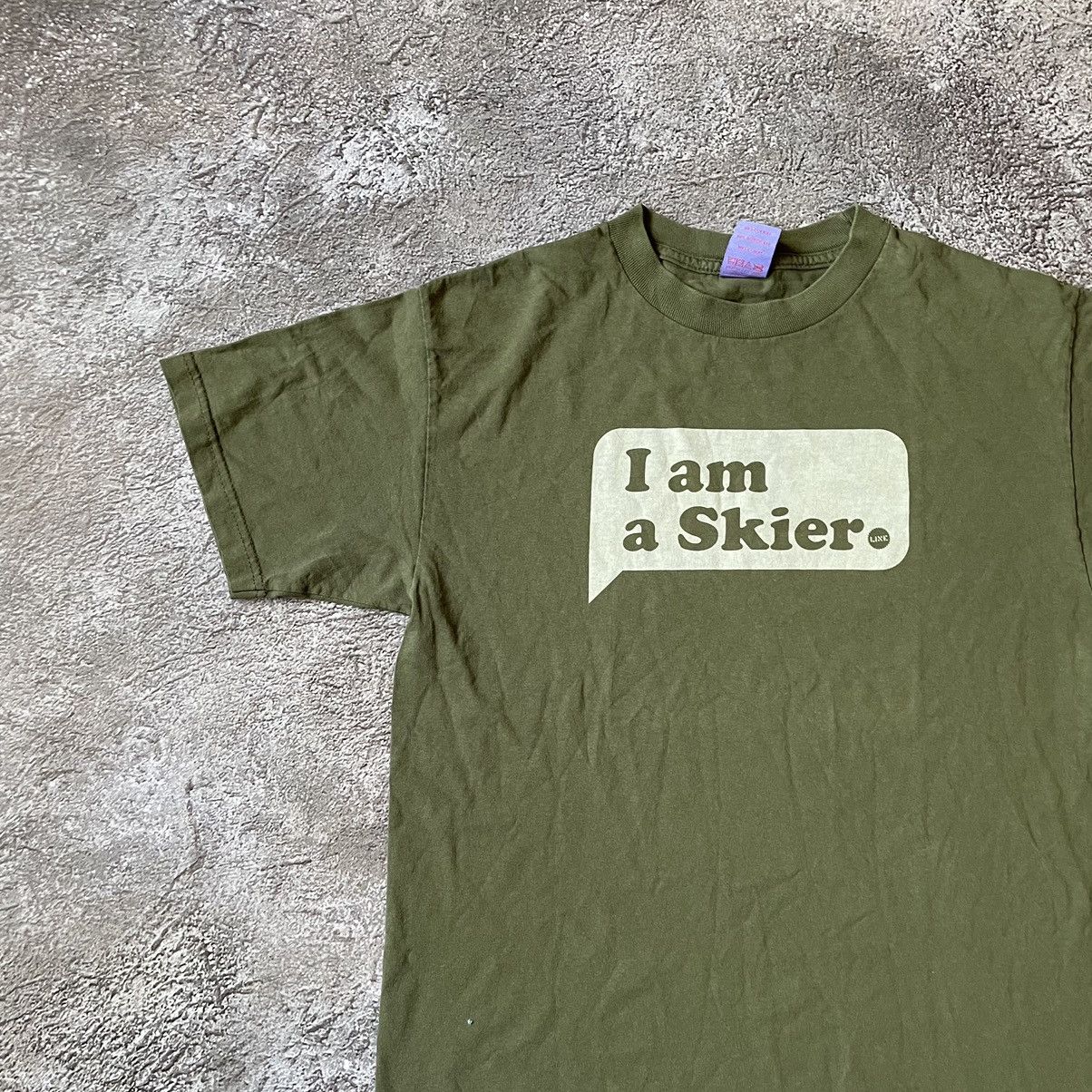 Vintage Vintage Y2K Sun Faded Graphic Tee Skier Slogan Skate Slim L Size US L / EU 52-54 / 3 - 5 Thumbnail