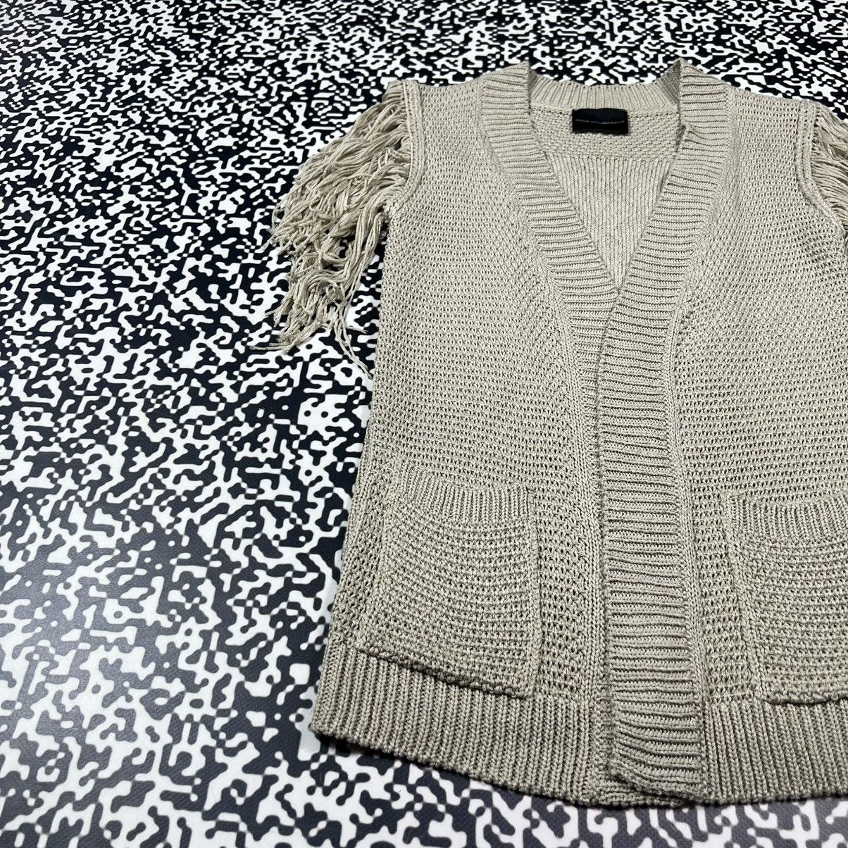 Japanese Brand Vintage Y2K Atos Lombardini Knitted Cardigan Sweater Size S / US 4 / IT 40 - 8 Thumbnail