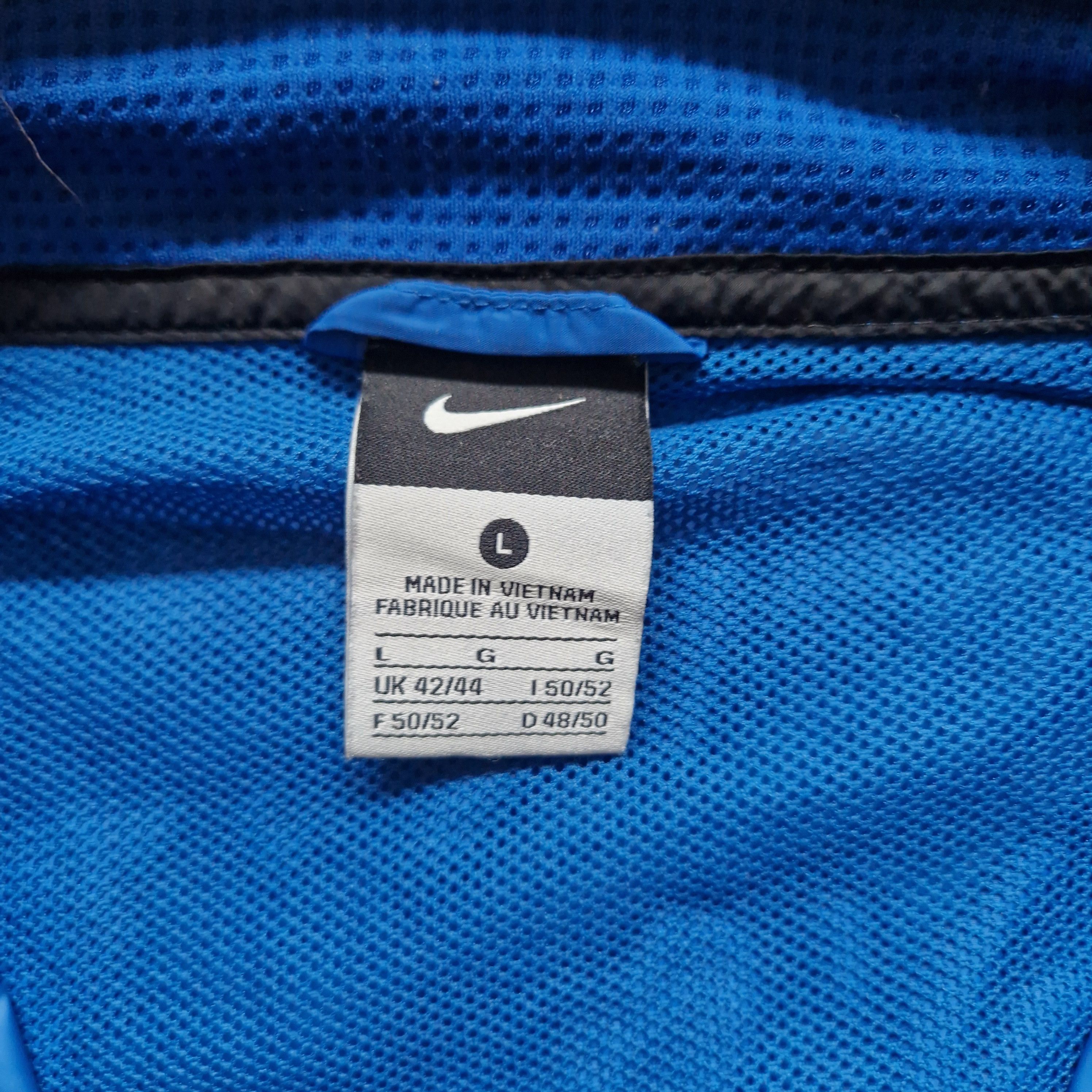 Nike Nike Vintage Windbreaker Jacket – Blue/Black – Size L Size US L / EU 52-54 / 3 - 4 Thumbnail