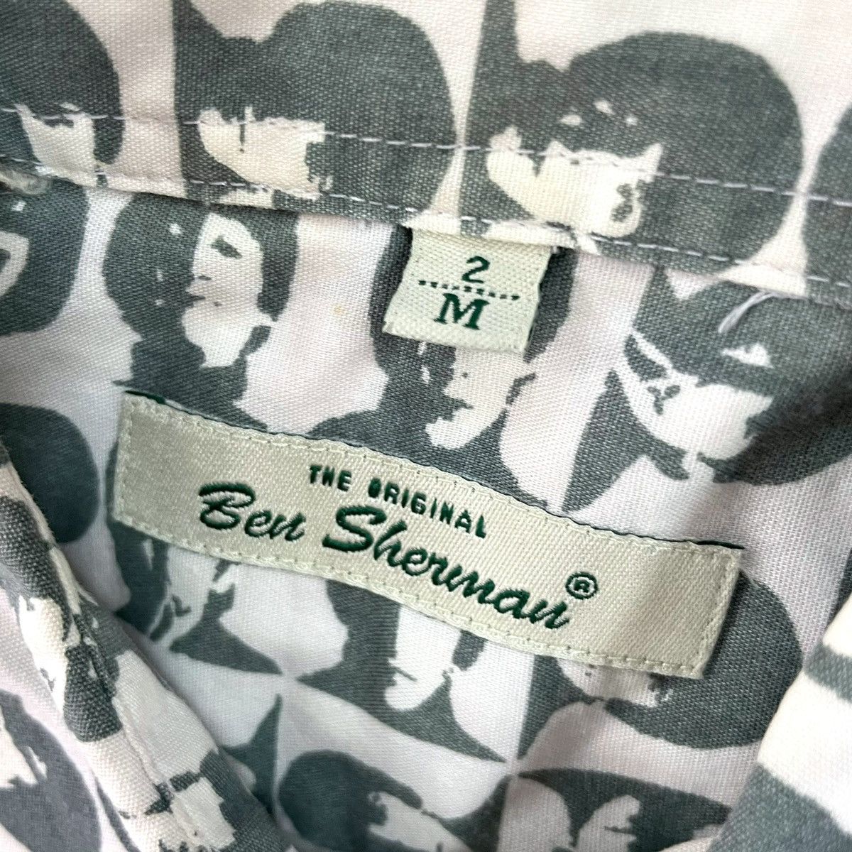 Ben Sherman Ben Sherman X The Beatles POPART Button Up Shirt Size US M / EU 48-50 / 2 - 9 Thumbnail