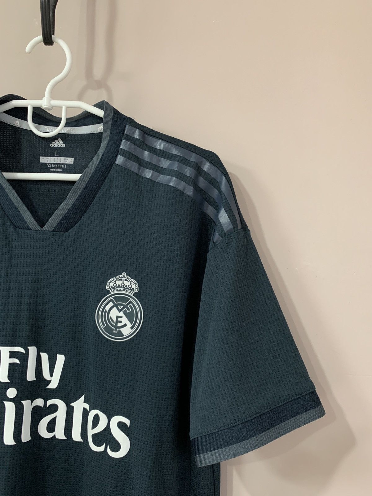 Adidas Real Madrid 2019 Away Football Shirt Adidas Soccer Jersey L Size US L / EU 52-54 / 3 - 4 Thumbnail