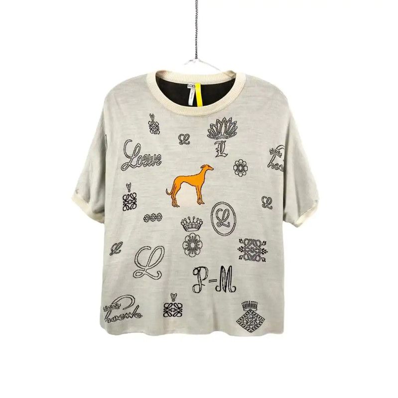 Loewe Loewe Multicolor Women's T-Shirt 0089 Size M / US 6-8 / IT 42-44 - 1 Thumbnail