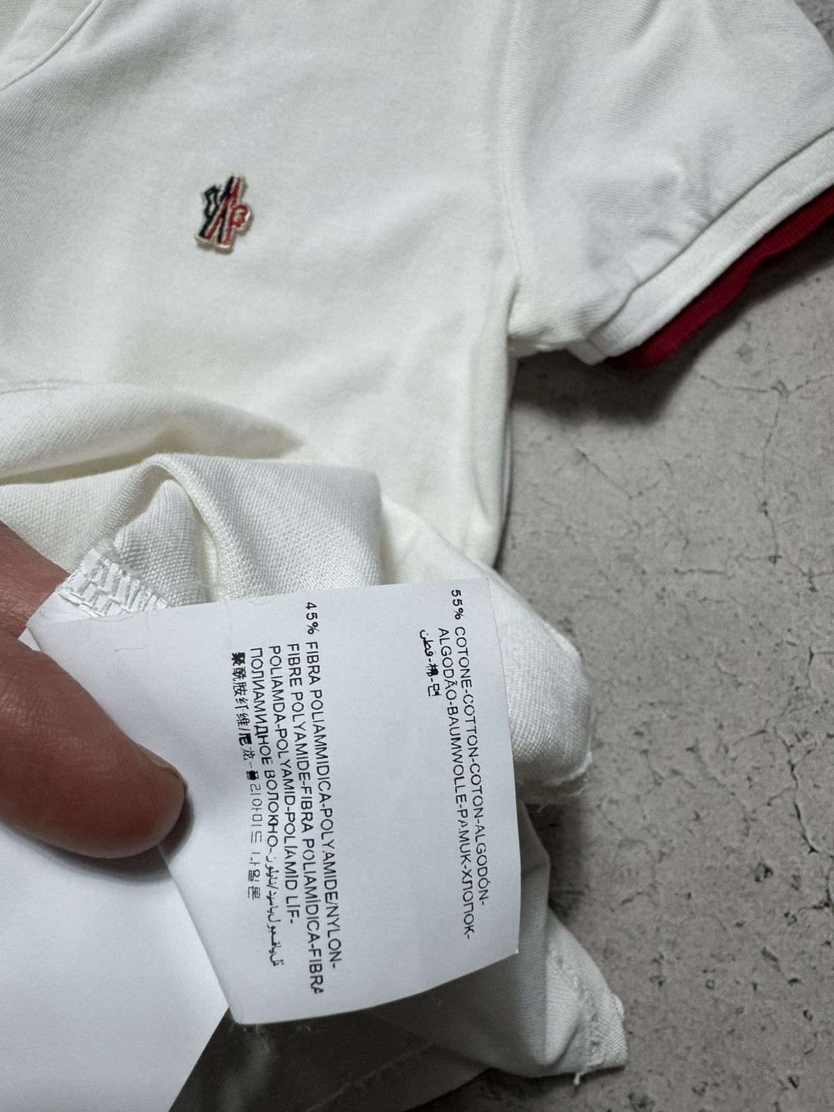 Moncler Grenoble Moncler Maglia Grenoble Women’s White Polo Shirt Size M Size M / US 6-8 / IT 42-44 - 10 Thumbnail