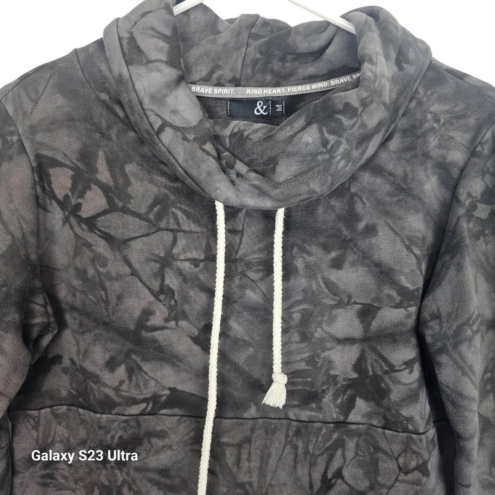 AVEC LES FILLES Ampersand Avenue Womens Tie Dye Hoodie Sweatshirt Sz M Size M / US 6-8 / IT 42-44 - 2 Thumbnail