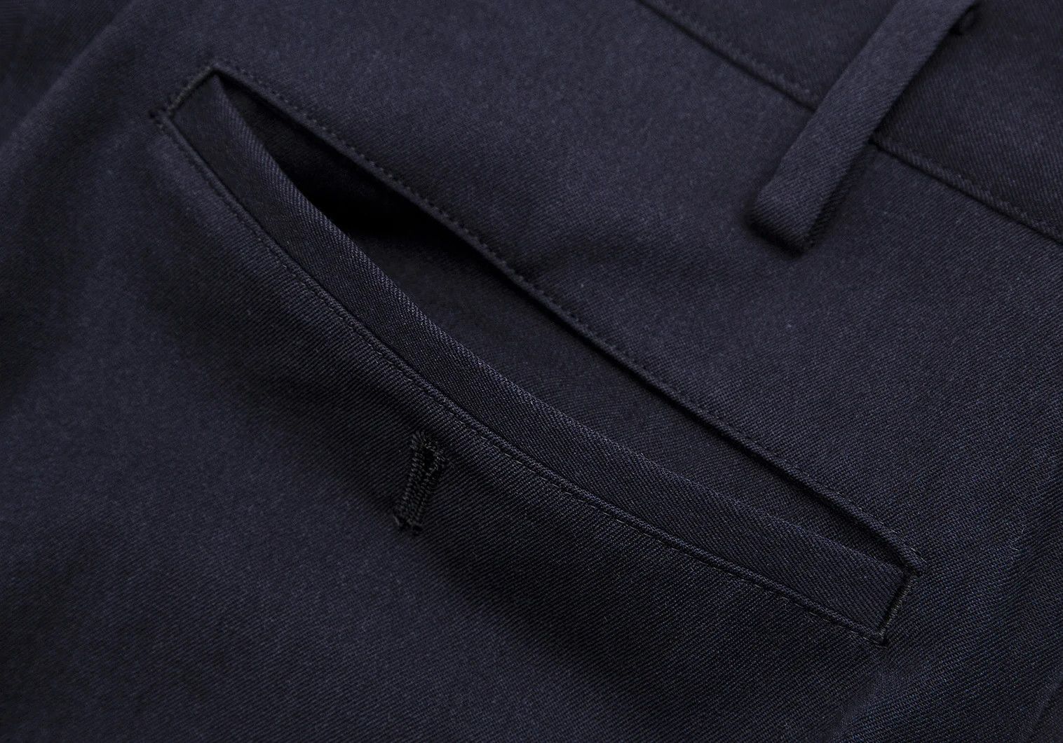 Yohji Yamamoto Yohji Yamamoto Wool Gabardine Zip Pants Navy 2 Size US 32 / EU 48 - 11 Thumbnail