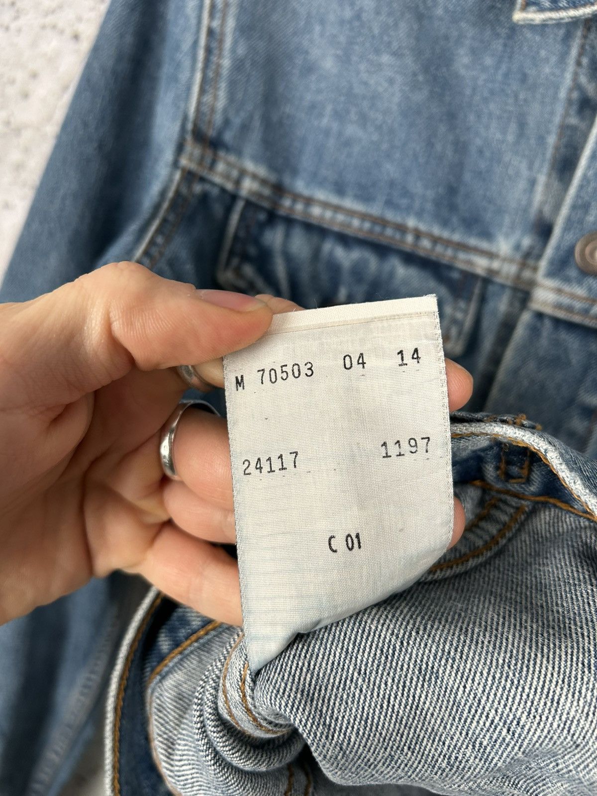 Levi's Vintage Levi’s 1997 Archival Denim Trucker Jacket Size US M / EU 48-50 / 2 - 6 Thumbnail