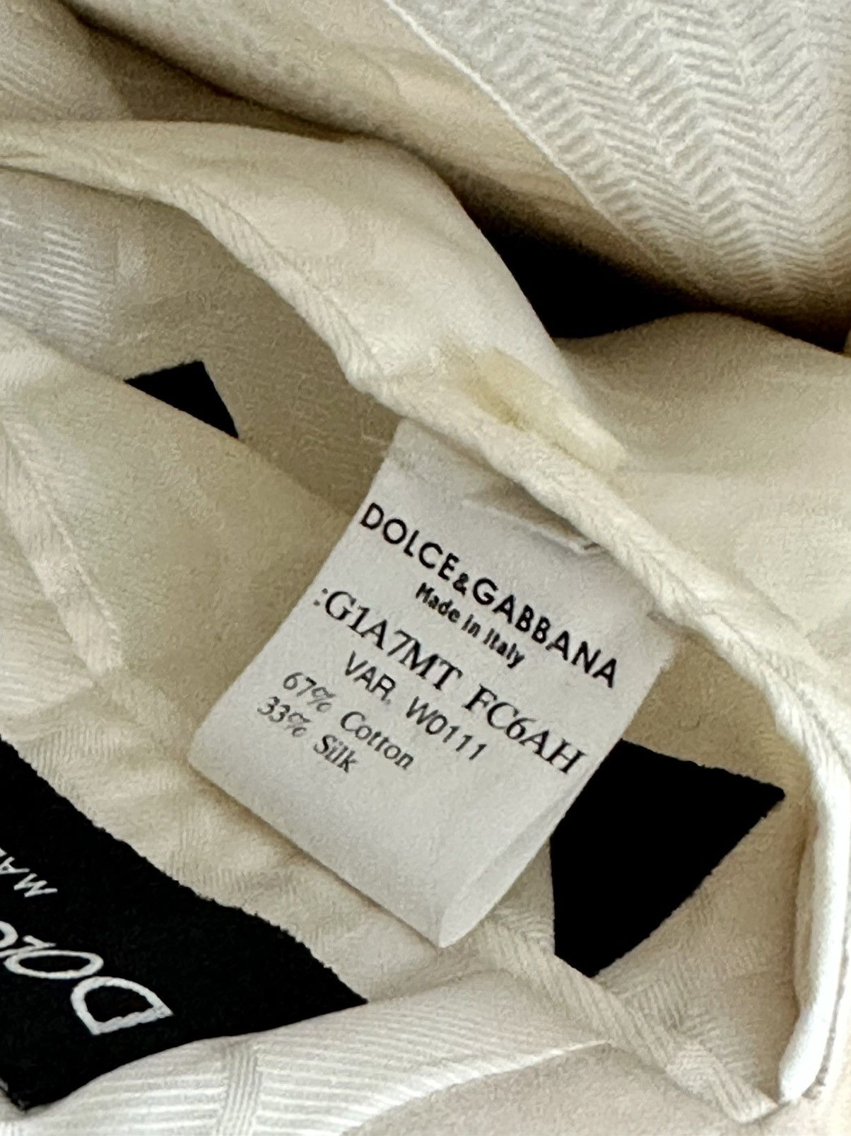 Dolce & Gabbana Silk Chevron Jacquard Tuxedo Size 46L - 10 Thumbnail