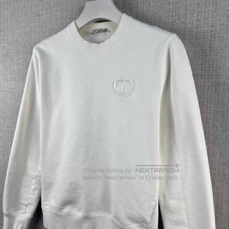 Dior Dior Solid colour CD embroidery round-neck pullover sweats Size US M / EU 48-50 / 2 - 2 Thumbnail