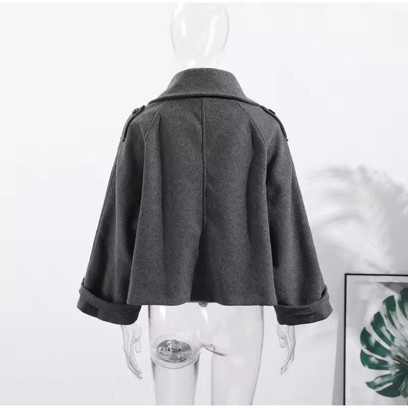 Japanese Brand Single Breasted Stand Collar Size S / US 4 / IT 40 - 3 Thumbnail