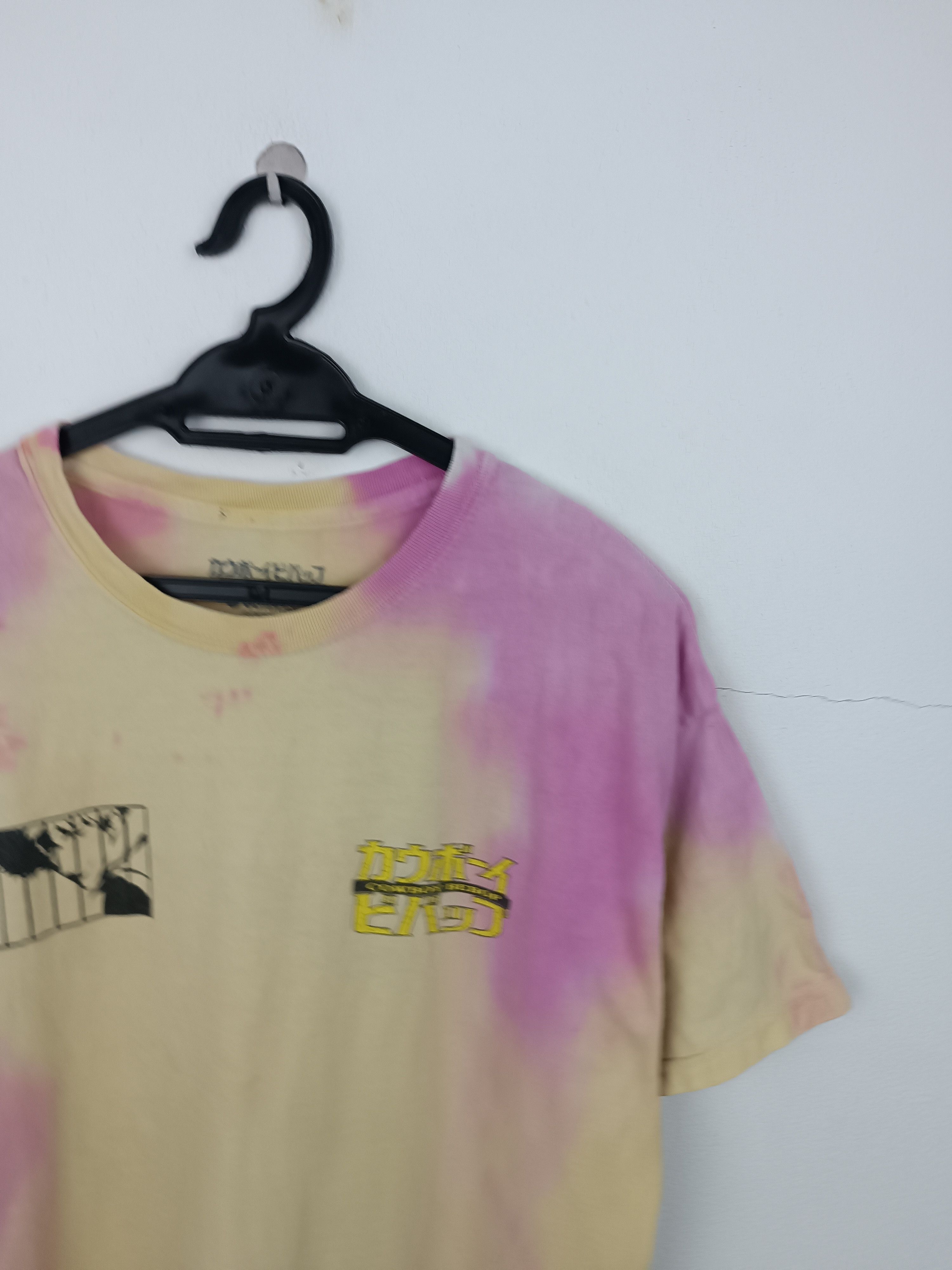 Anime VINTAGE COWBOY BEBOP TIE DYE ANIME TEE akira ghost in shell Size US M / EU 48-50 / 2 - 14 Thumbnail