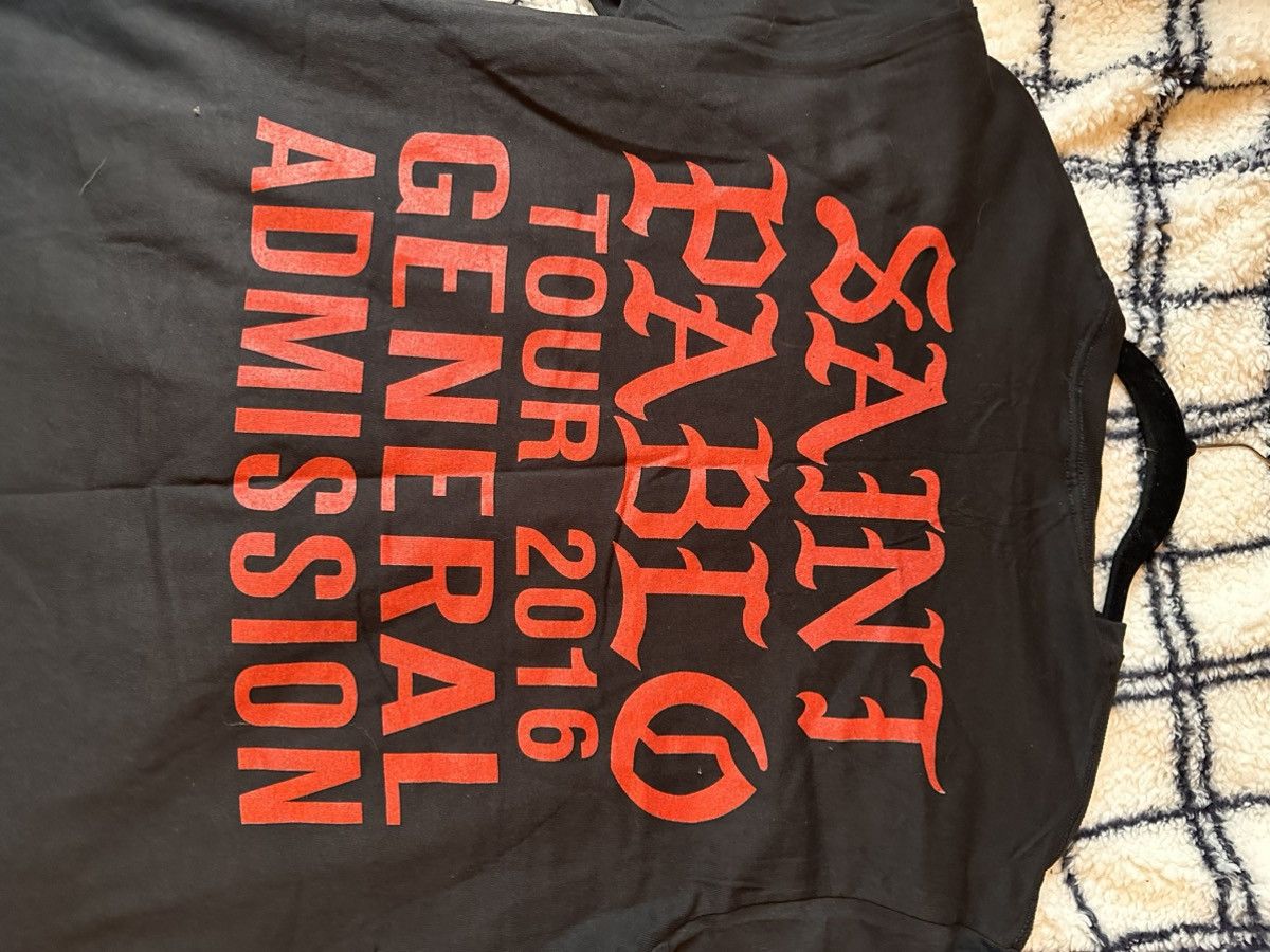 Vintage Kanye Saint Pablo Tour TShirt Size US M / EU 48-50 / 2 - 5 Thumbnail