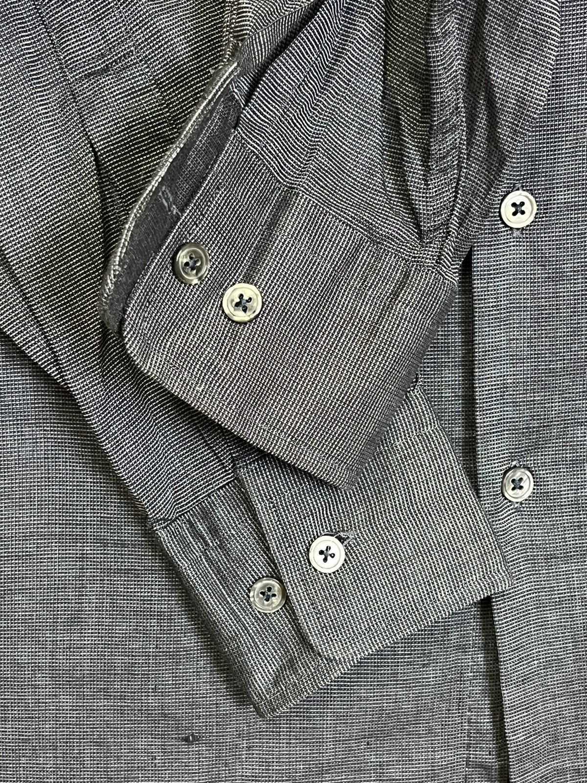 Yohji Yamamoto VINTAGE YOHJI YAMAMOTO AAR DURBAN L/SLEEVE BUTTON UPS SHIRT Size US M / EU 48-50 / 2 - 5 Thumbnail