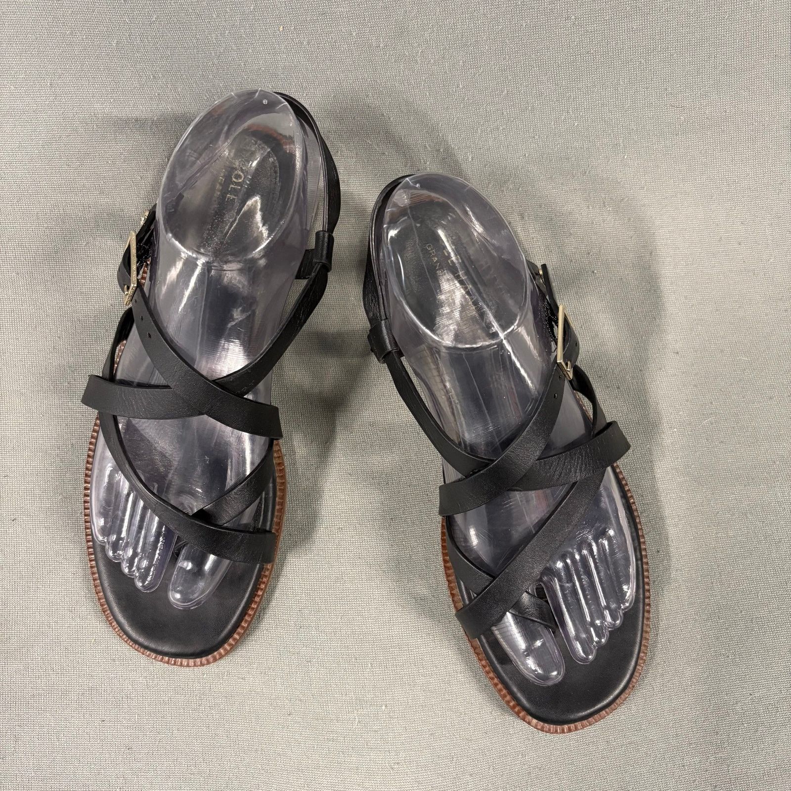 Cole Haan Cole Haan Women's Wilma Strappy Sandals in Black Size 7.5 Size US 7.5 / EU 40-41 - 4 Thumbnail