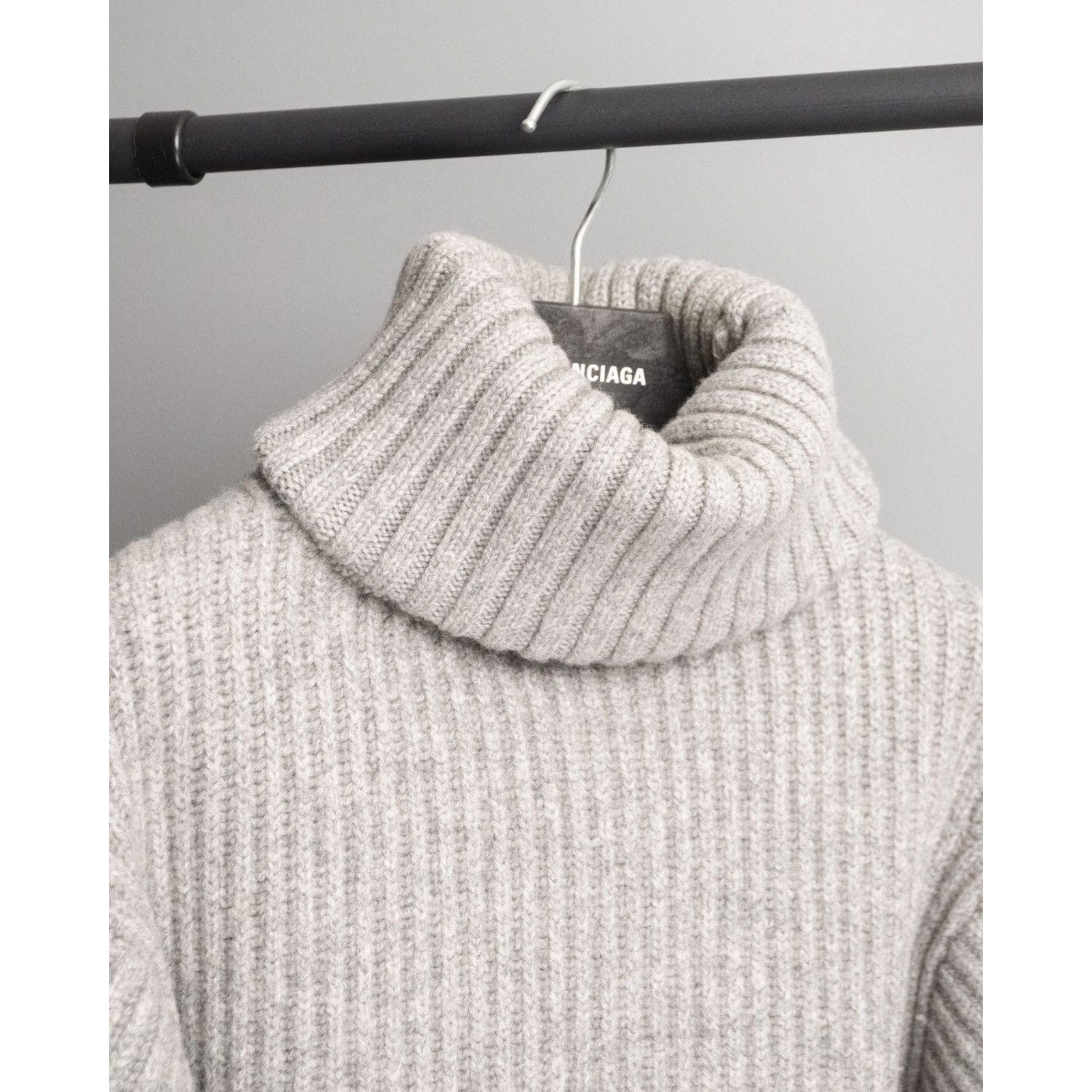 Acne Studios Acne studios grey oversized knit wool turtleneck sweater Size XS / US 0-2 / IT 36-38 - 5 Thumbnail