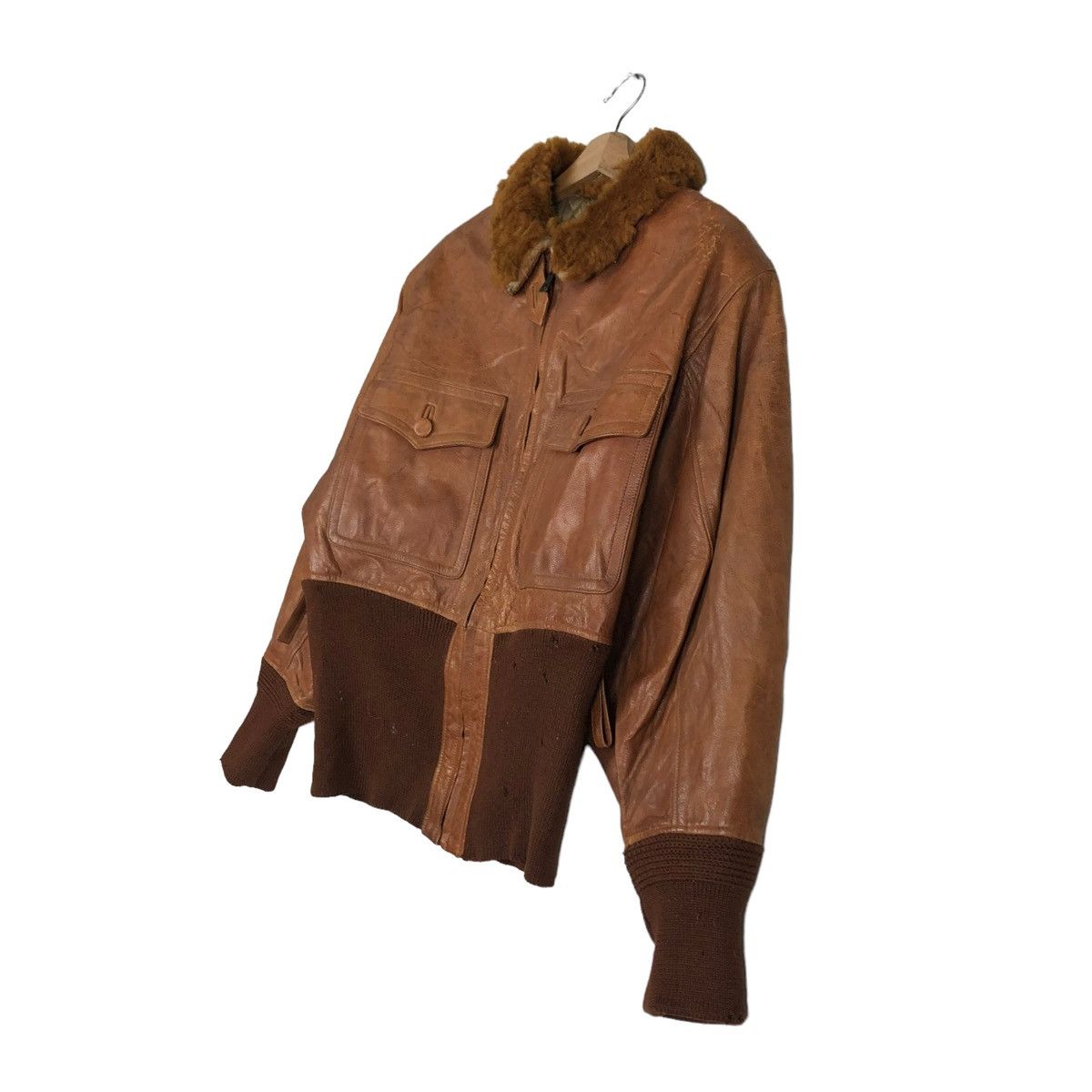 Jean Paul Gaultier 🔥VINTAGE 1989-90 LEATHER JACKET JEAN PAUL GAULTIER CUIR SHOW Size US S / EU 44-46 / 1 - 4 Thumbnail