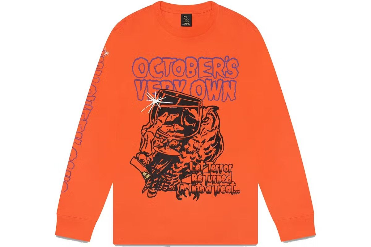 October's Very Own SIZE 3XL OVO HALLOWEEN GANG TERROR LONGSLEEVE T-SHIRT Size US XXL / EU 58 / 5 - 5 Thumbnail