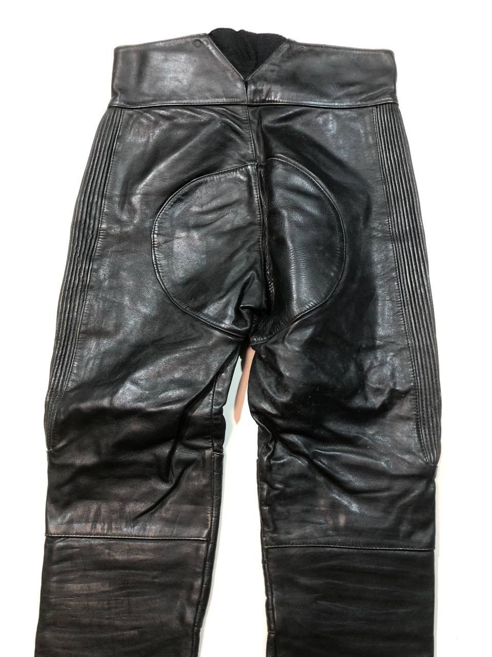 Leather ATLAS Vintage Rare Moto Biker Leather Pants Size US 31 - 8 Thumbnail