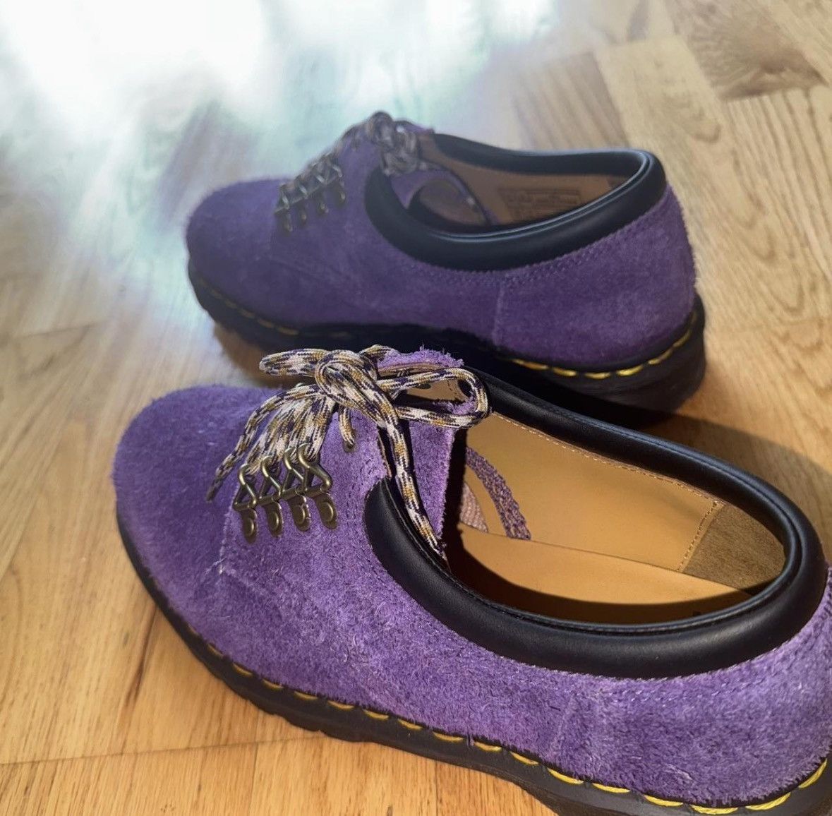 Dr. Martens Purple suede dr martens 1461 Size US 9 / EU 42 - 1 Thumbnail