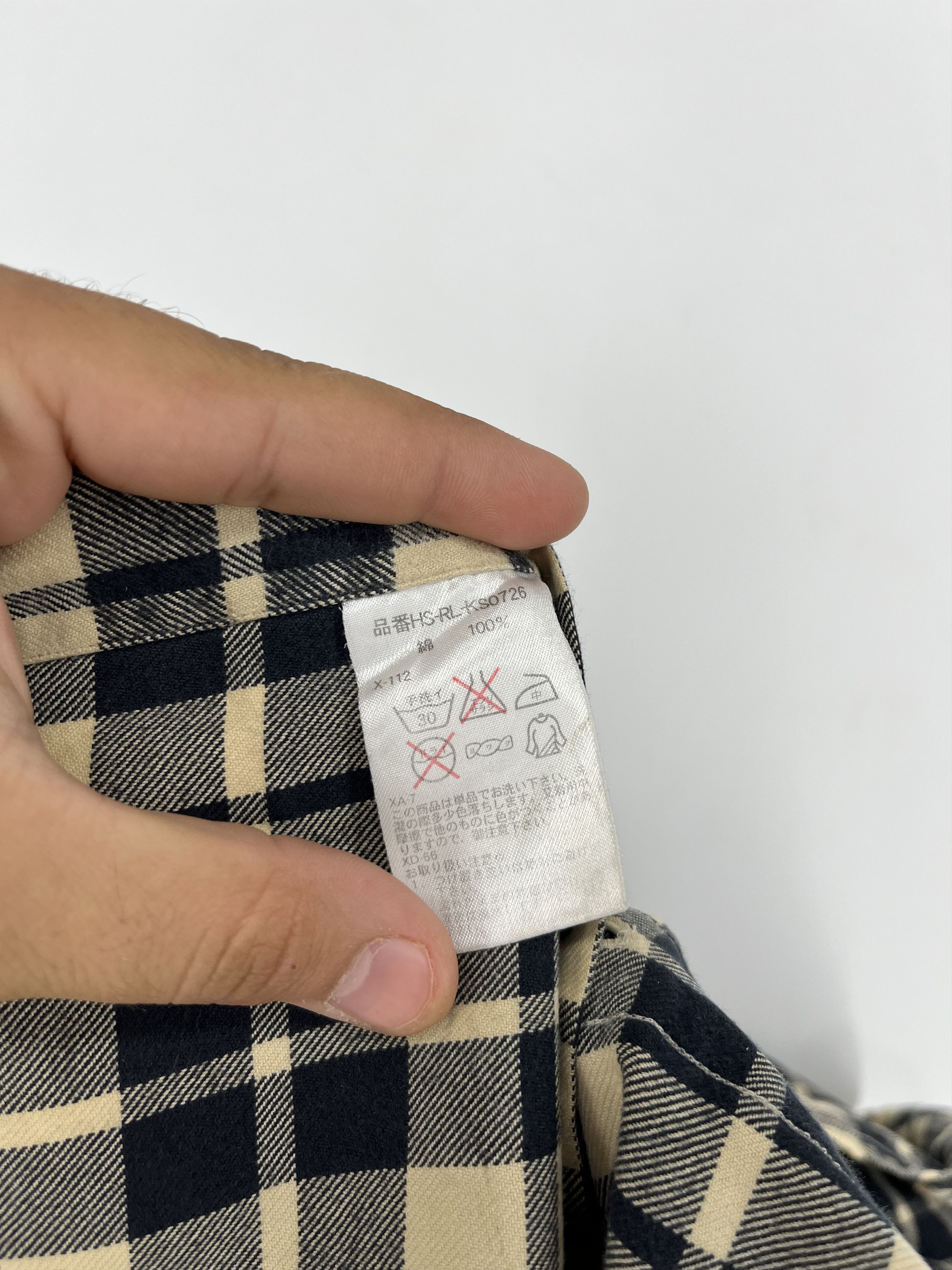 Polo Ralph Lauren × Ralph Lauren Vintage Flannel Polo Raplh Lauren Plaid Shirt Travis style Size US L / EU 52-54 / 3 - 10 Thumbnail