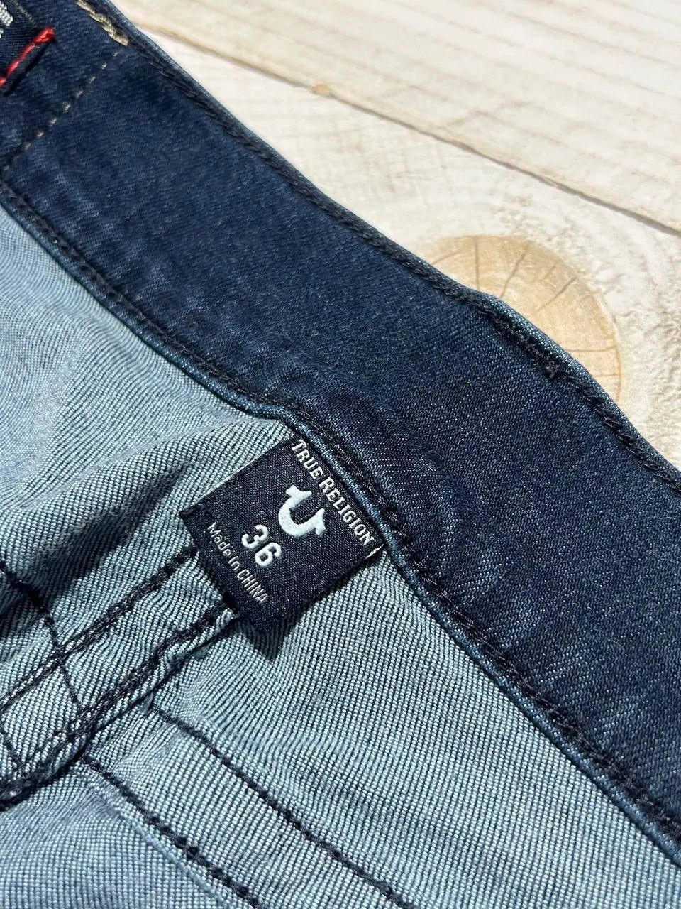 True Religion Vintage True Religion Geno Denim Jeans Relaxed Slim 36x28 Size US 36 / EU 52 - 9 Thumbnail