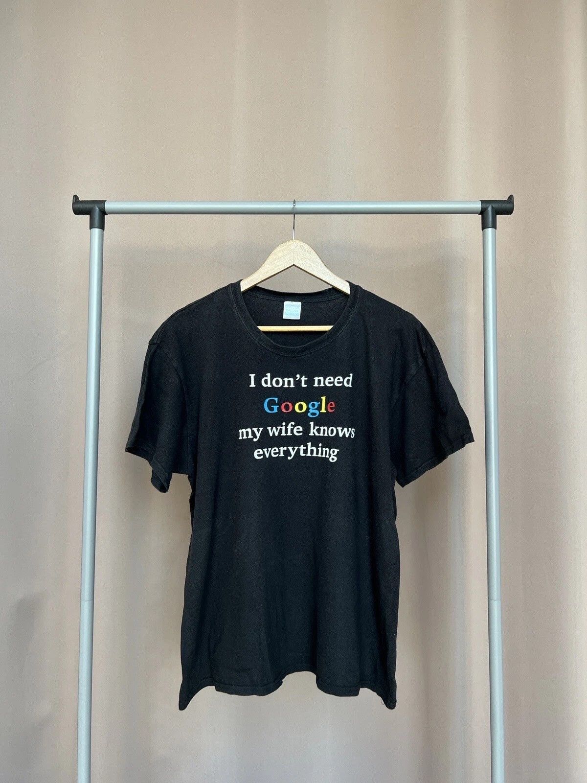 Other I Dont Need Google My Wife Knows Everything T-Shirt Size M Size US M / EU 48-50 / 2 - 1 Thumbnail