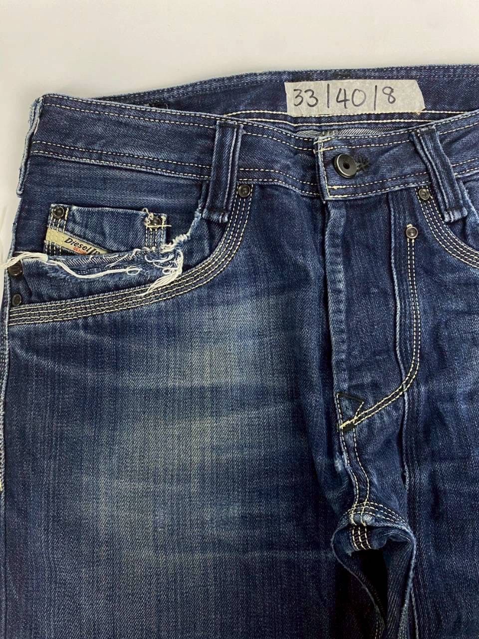 Diesel Vintage DieselTimmen 008ST Regular Slim Straight Denim Pants Size US 33 - 11 Thumbnail