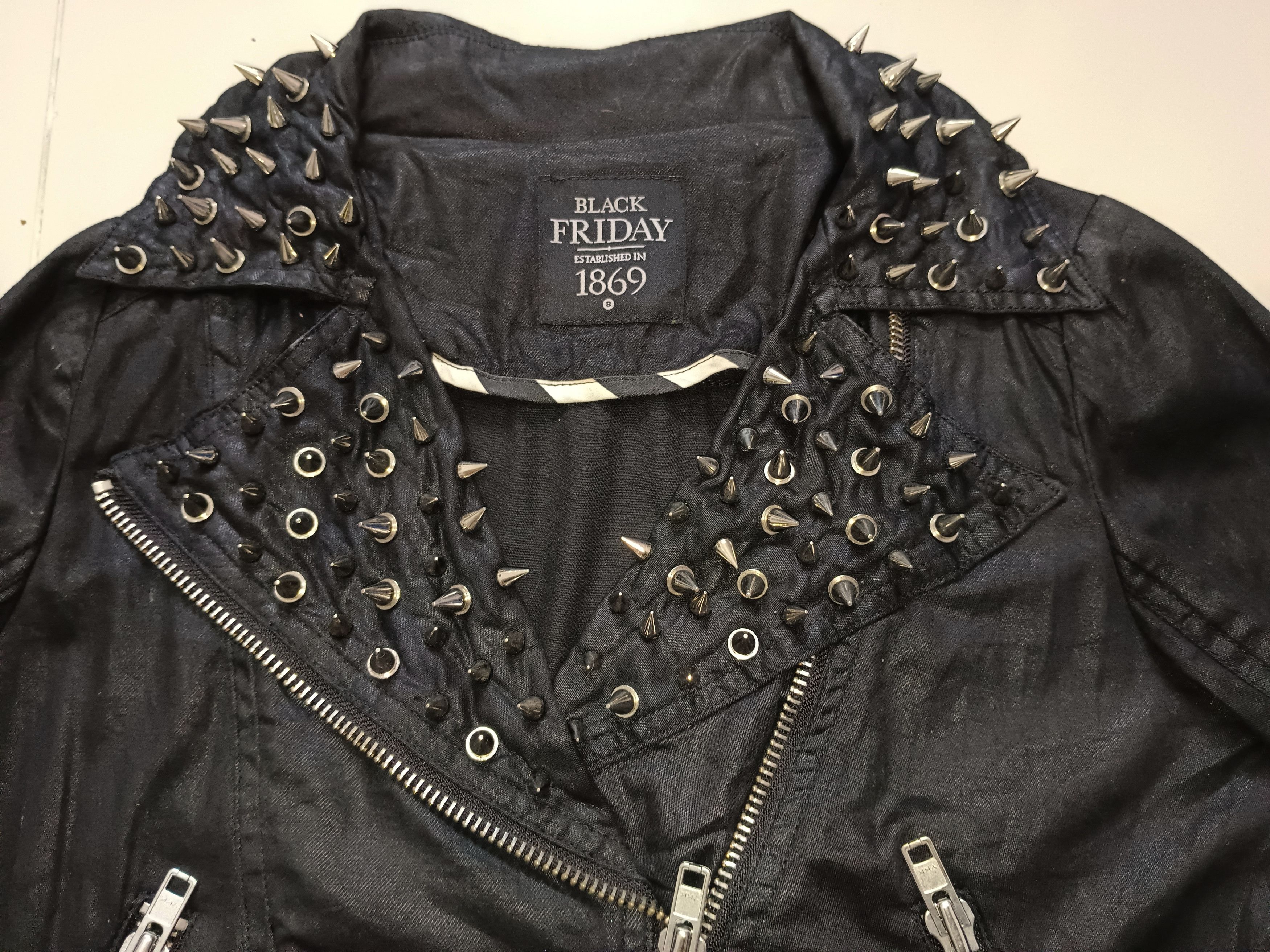 14th Addiction × If Six Was Nine × KMRii Vintage Black Friday studded jacket Size US L / EU 52-54 / 3 - 5 Thumbnail