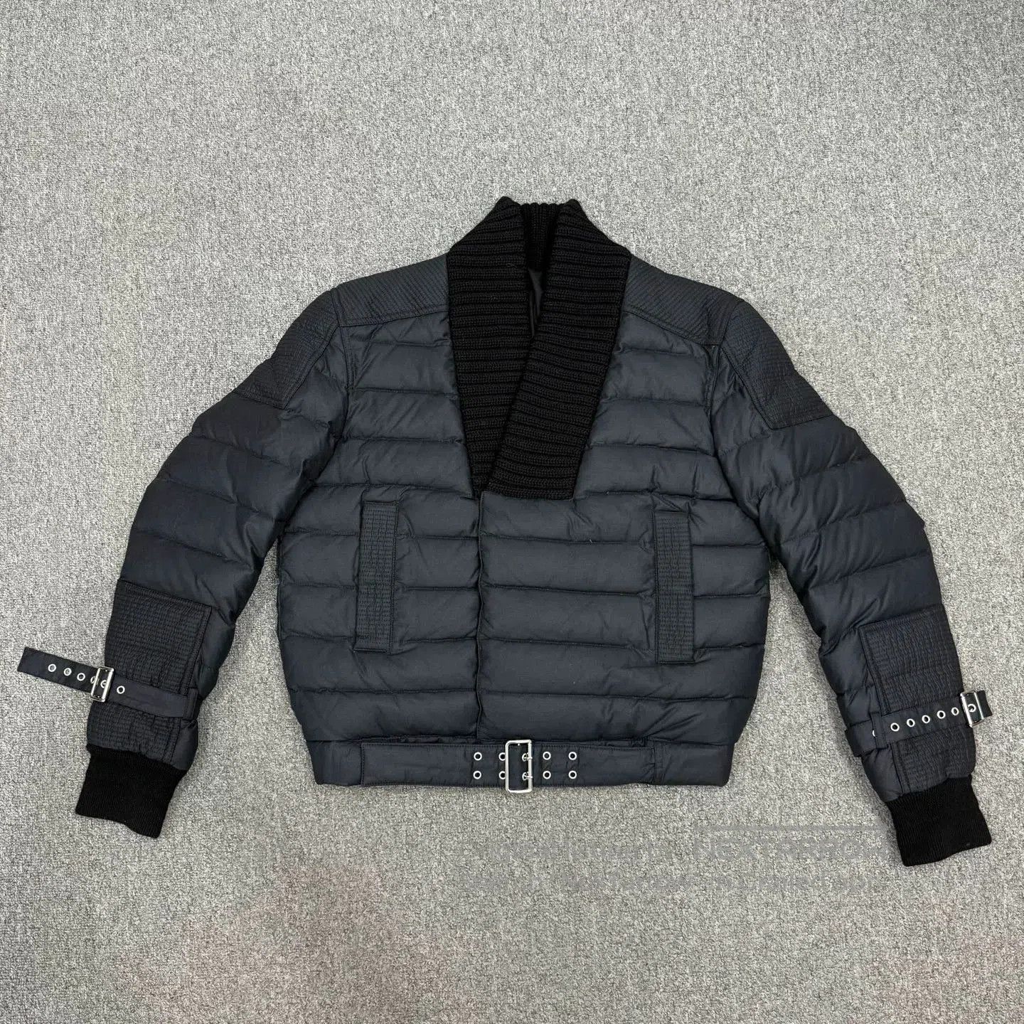 Balmain BALMAIN Black Court Style Down Jacket. Size US M / EU 48-50 / 2 - 1 Thumbnail
