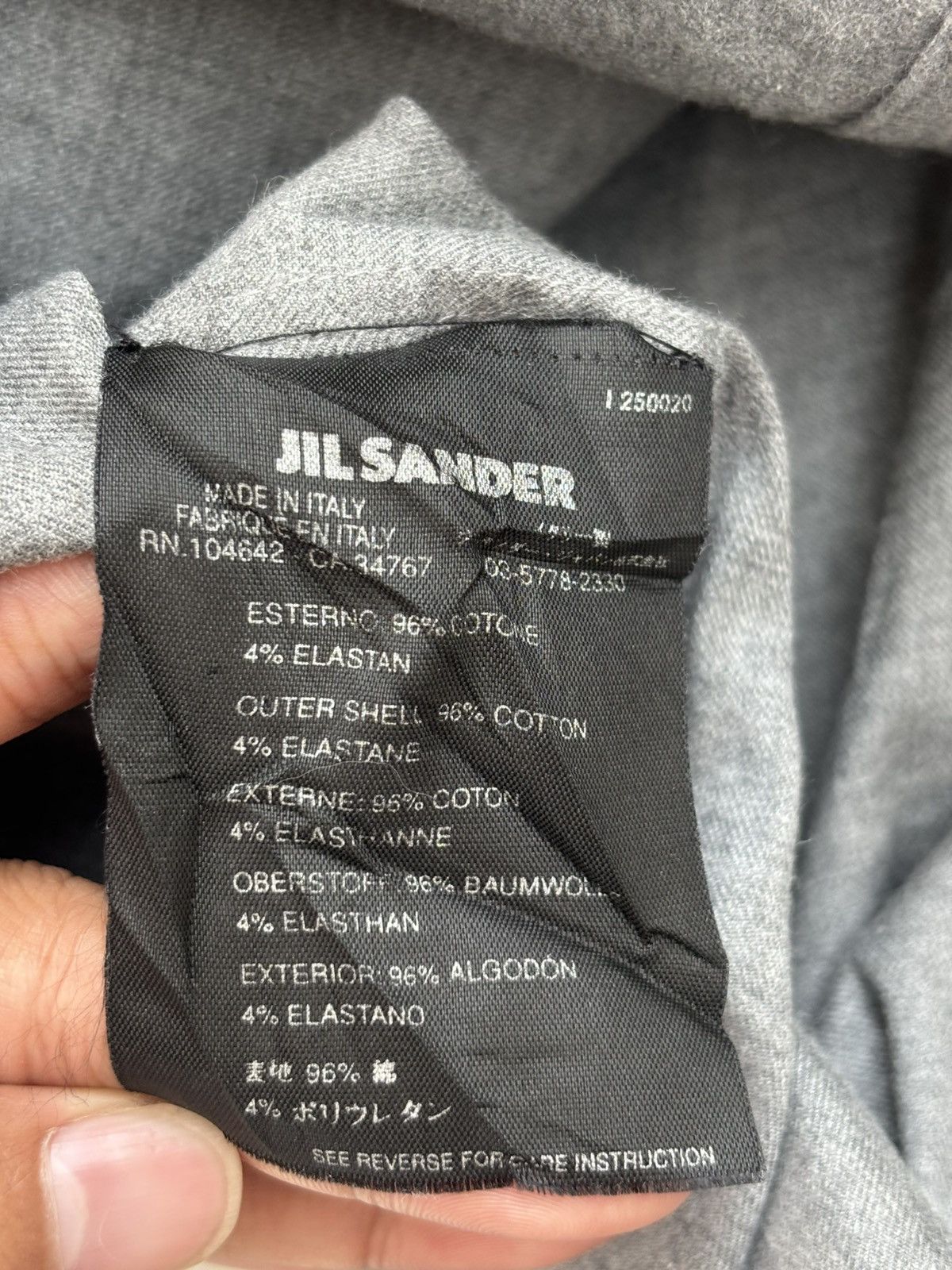 Jil Sander Raf Simons era Button Up Shirt Size US M / EU 48-50 / 2 - 6 Thumbnail