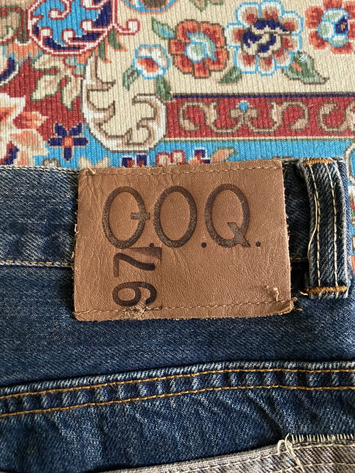 If Six Was Nine Japanese Brand Super Flare Hagi Design Jeans Size US 28 / EU 44 - 14 Thumbnail