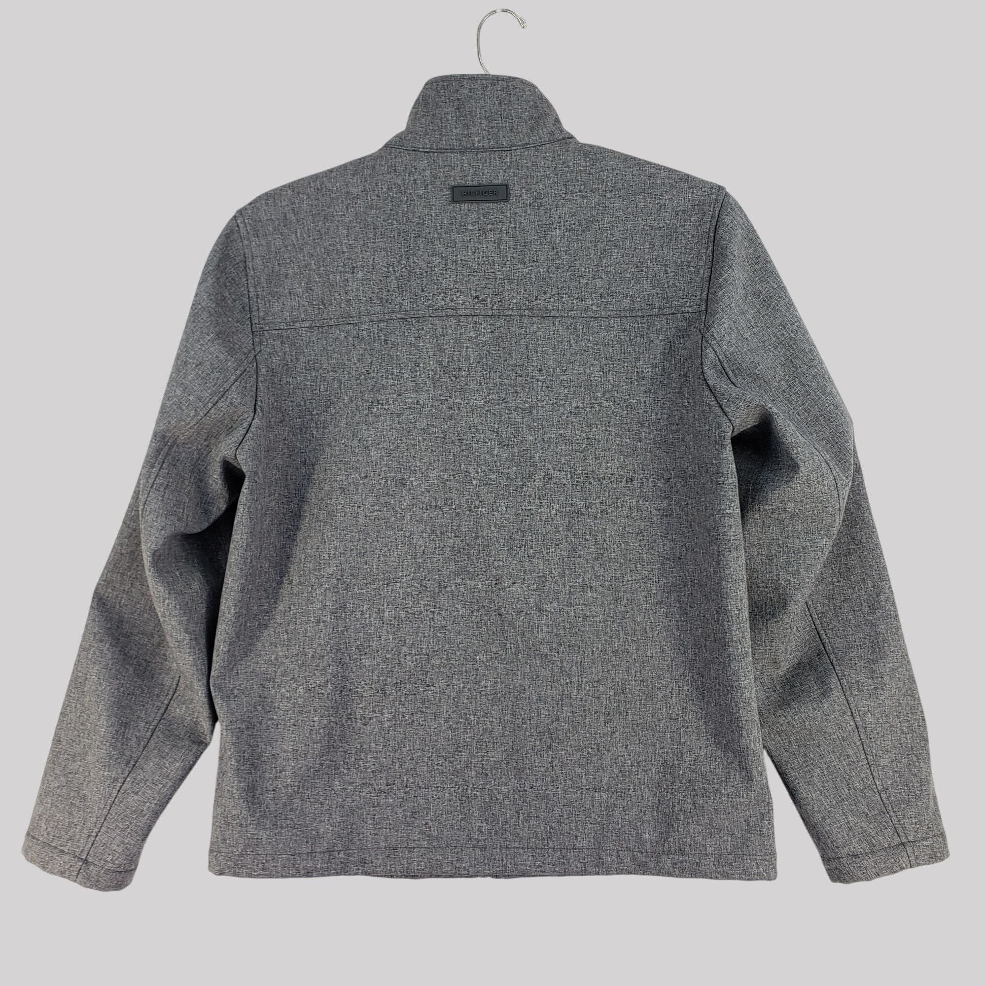 Tommy Hilfiger Tommy Hilfiger Mens Gray Full-Zip Windbreaker Jacket M Size US M / EU 48-50 / 2 - 2 Thumbnail
