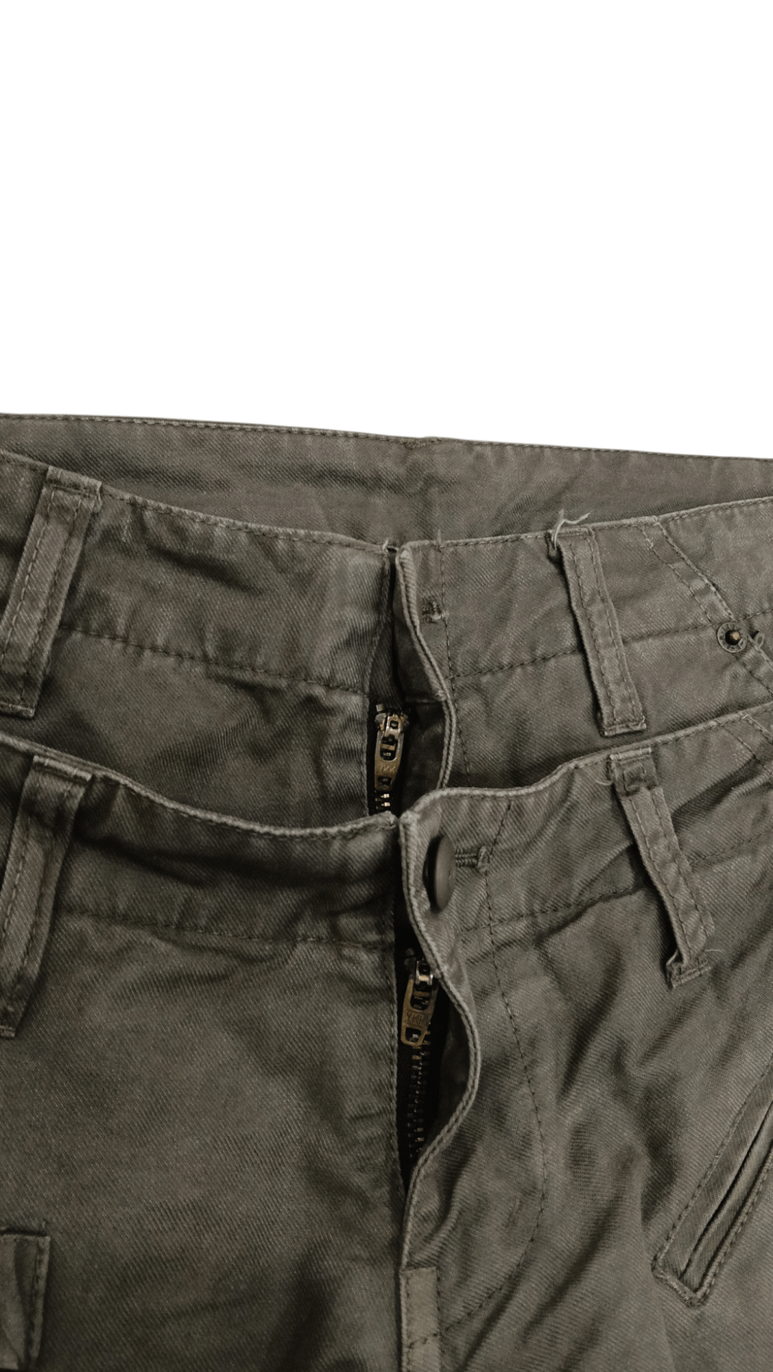 PPFM PPFM Double Waist Bondage Trousers (S317) Waist 30 Size US 30 / EU 46 - 4 Thumbnail