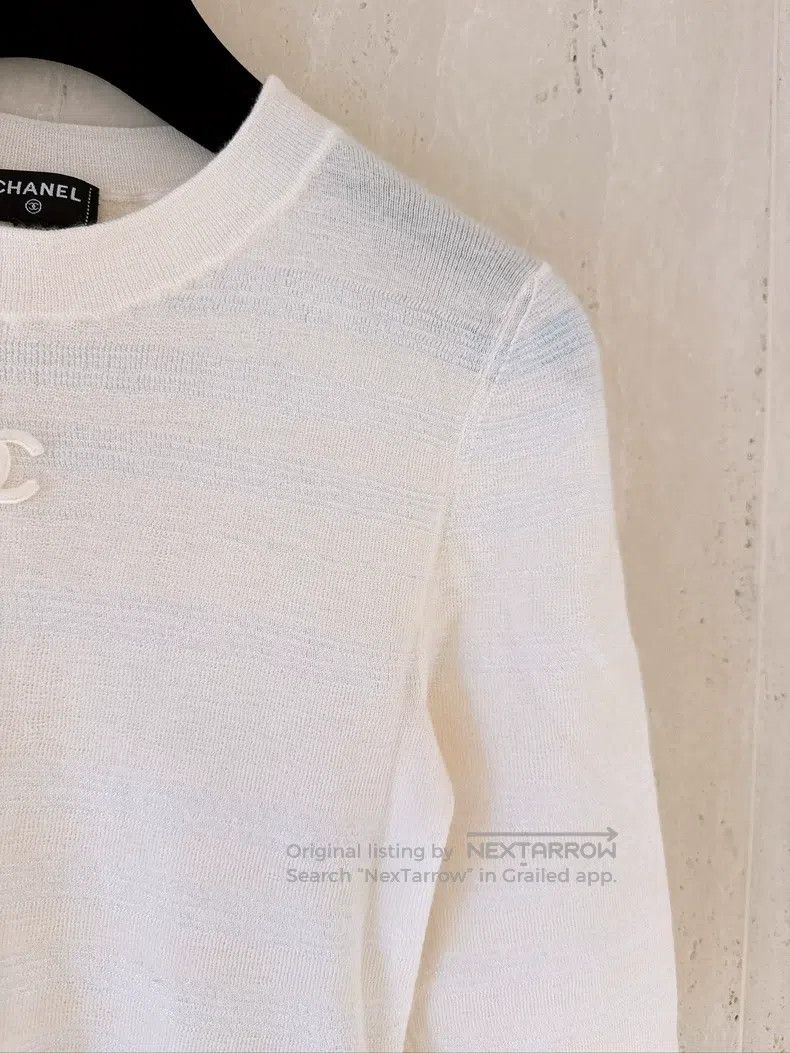Chanel Chanel 23B autumn and winter preview double C plush logo f Size XXS / US 00 / IT 34 - 3 Thumbnail