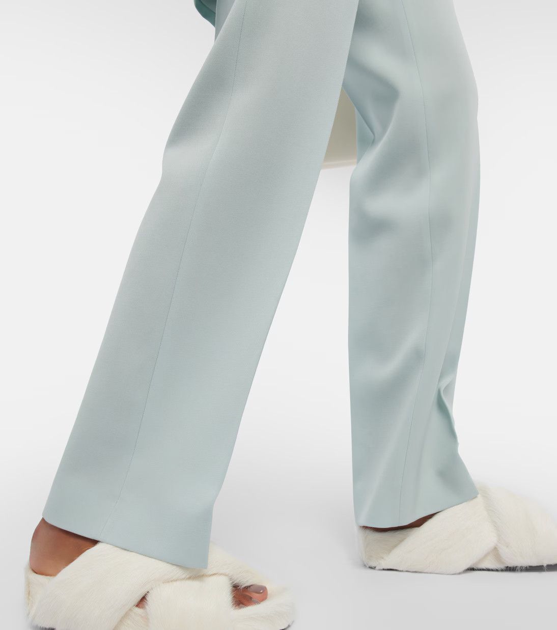 Jil Sander o1y1025 Sweatpant in Sky Blue Size 26" / US 2 / IT 38 - 5 Thumbnail
