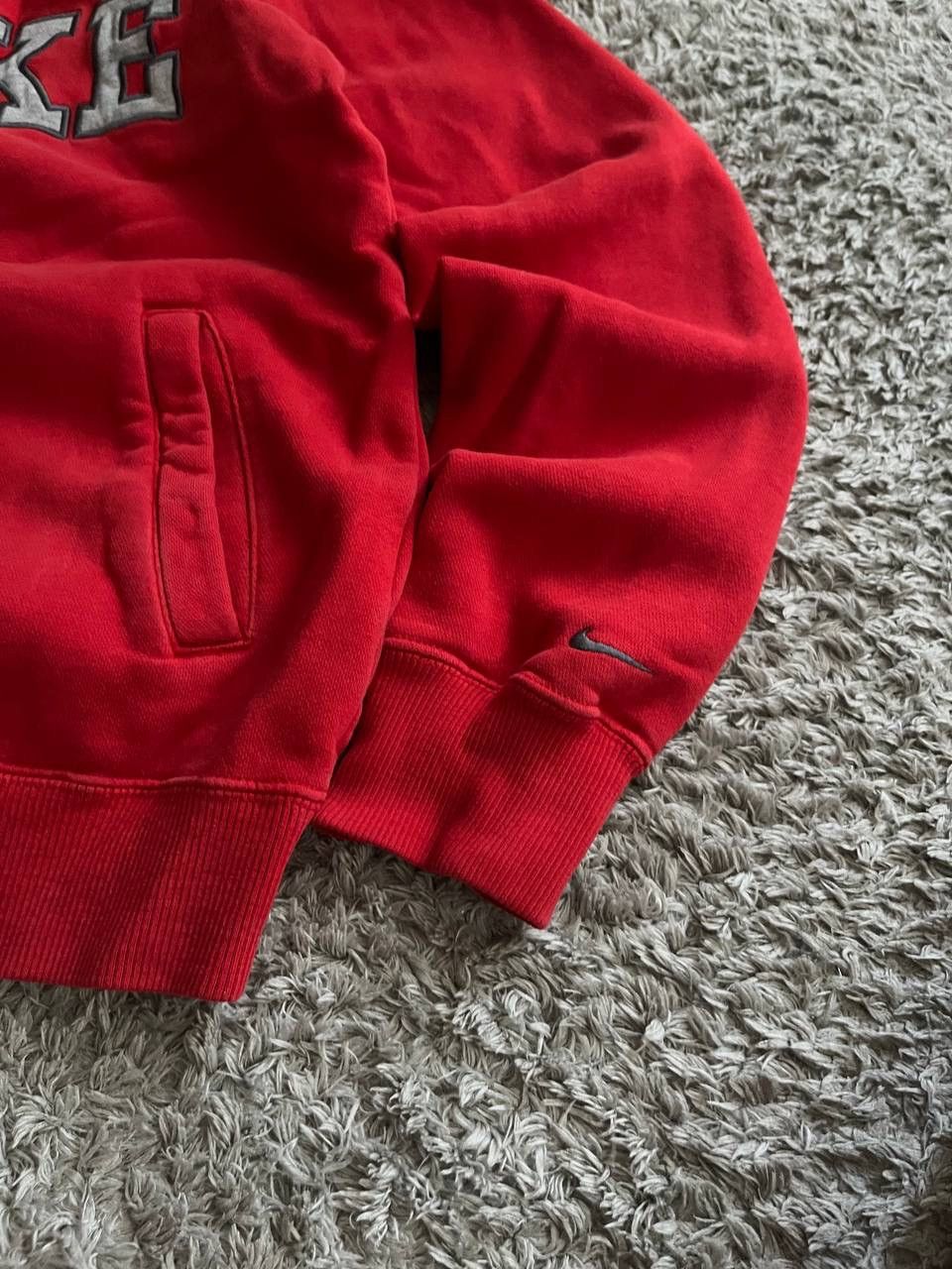 Nike × Vintage Vintage 00s Nike Rare Hoodie Zip Big Logo Size US S / EU 44-46 / 1 - 4 Thumbnail