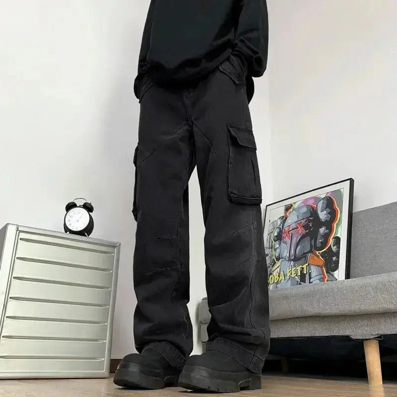 Japanese Brand Black High Streetwear Denim Size US 32 / EU 48 - 6 Thumbnail