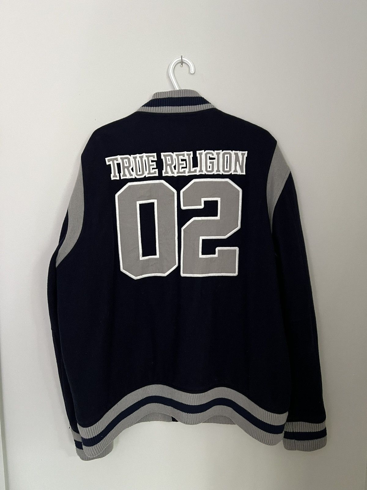 True Religion True Religion Men's Varsity Canvas Jacket Size US XL / EU 56 / 4 - 3 Thumbnail