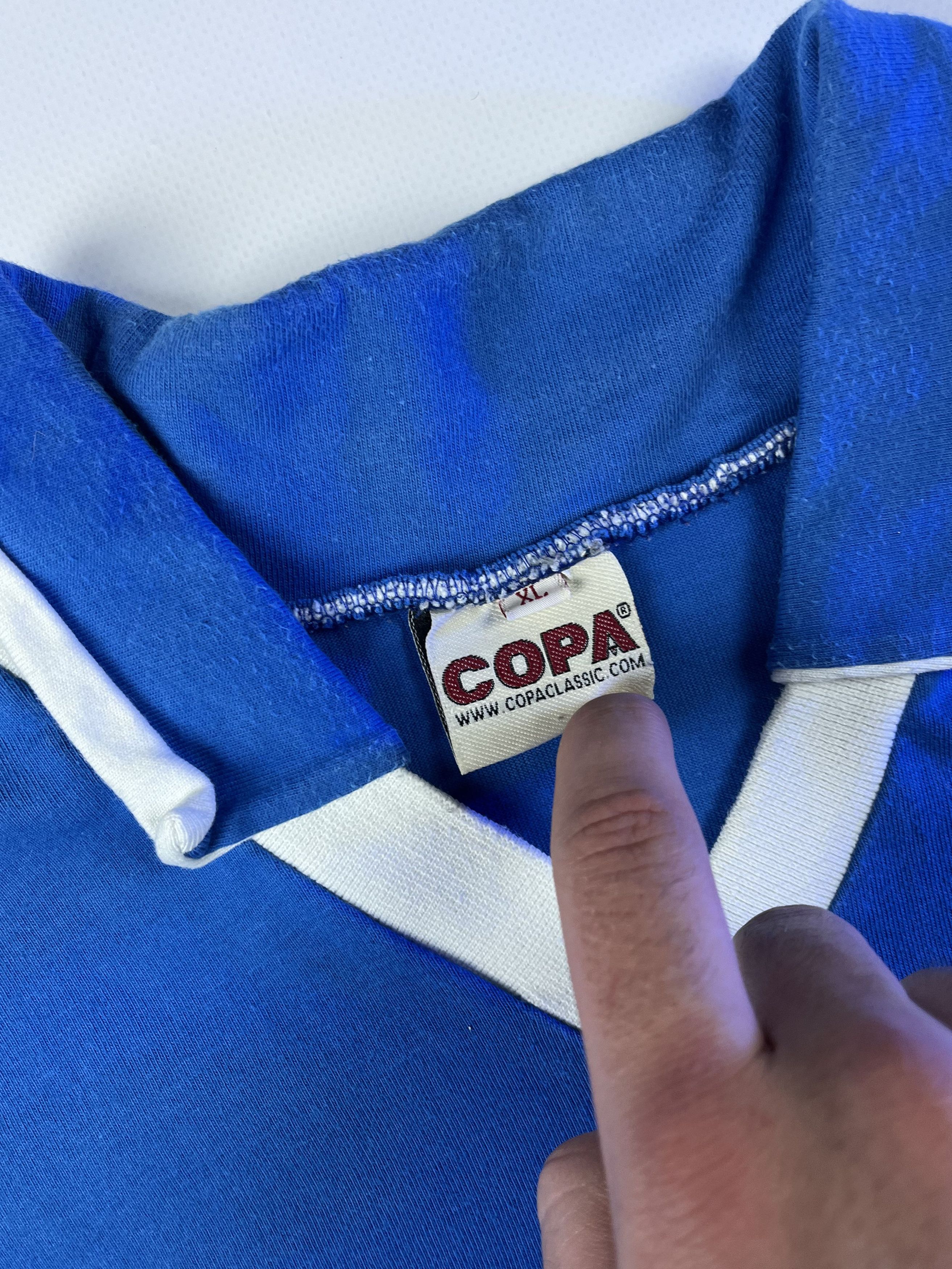 Vintage Rare! 1974 COPA Trikot DDR Weltmeisterschaft Jersey Size US L / EU 52-54 / 3 - 4 Thumbnail