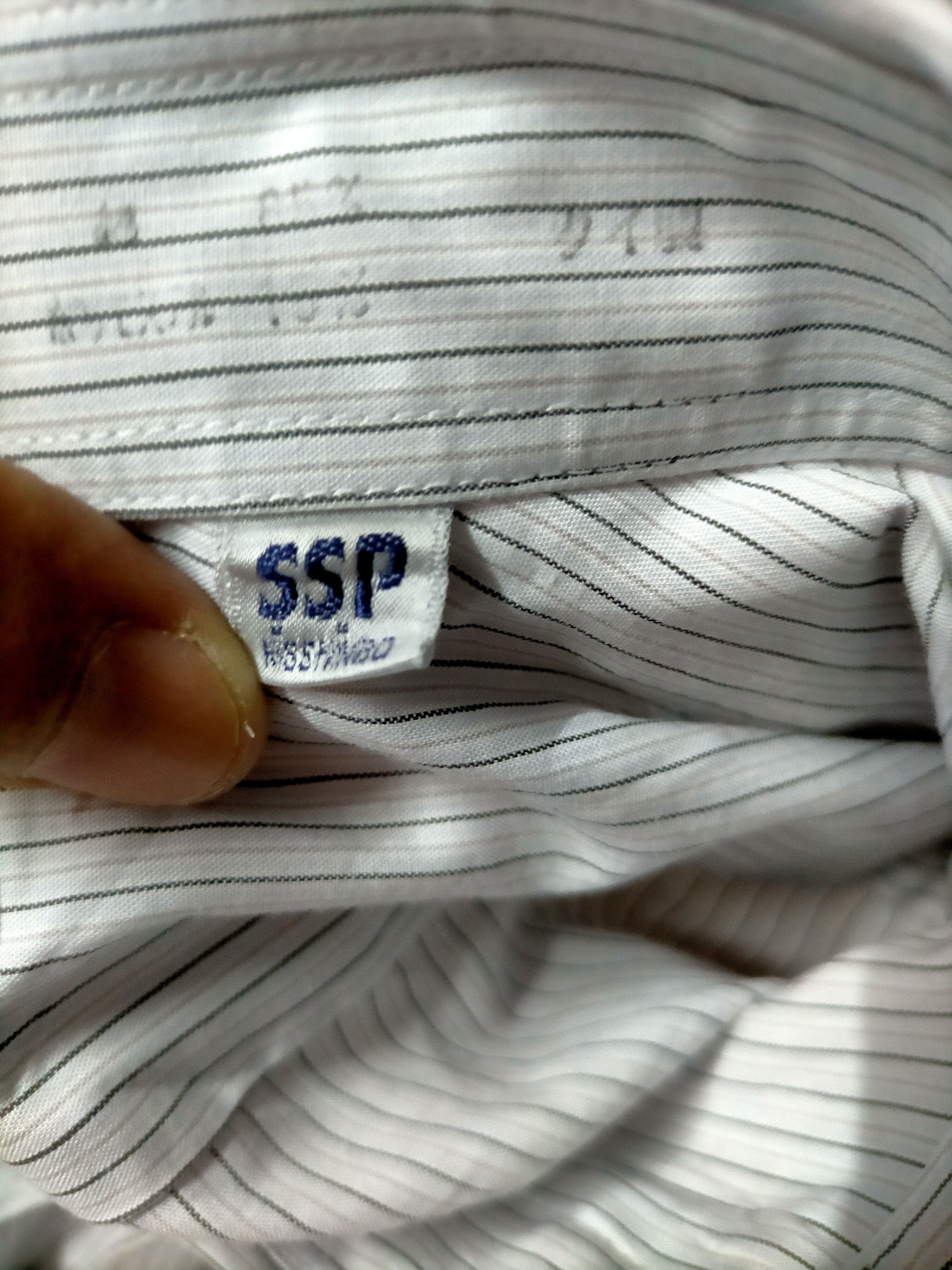 Issey Miyake Issey Miyake Im Product Office Shirt Stripe White Button ups Size US M / EU 48-50 / 2 - 11 Thumbnail