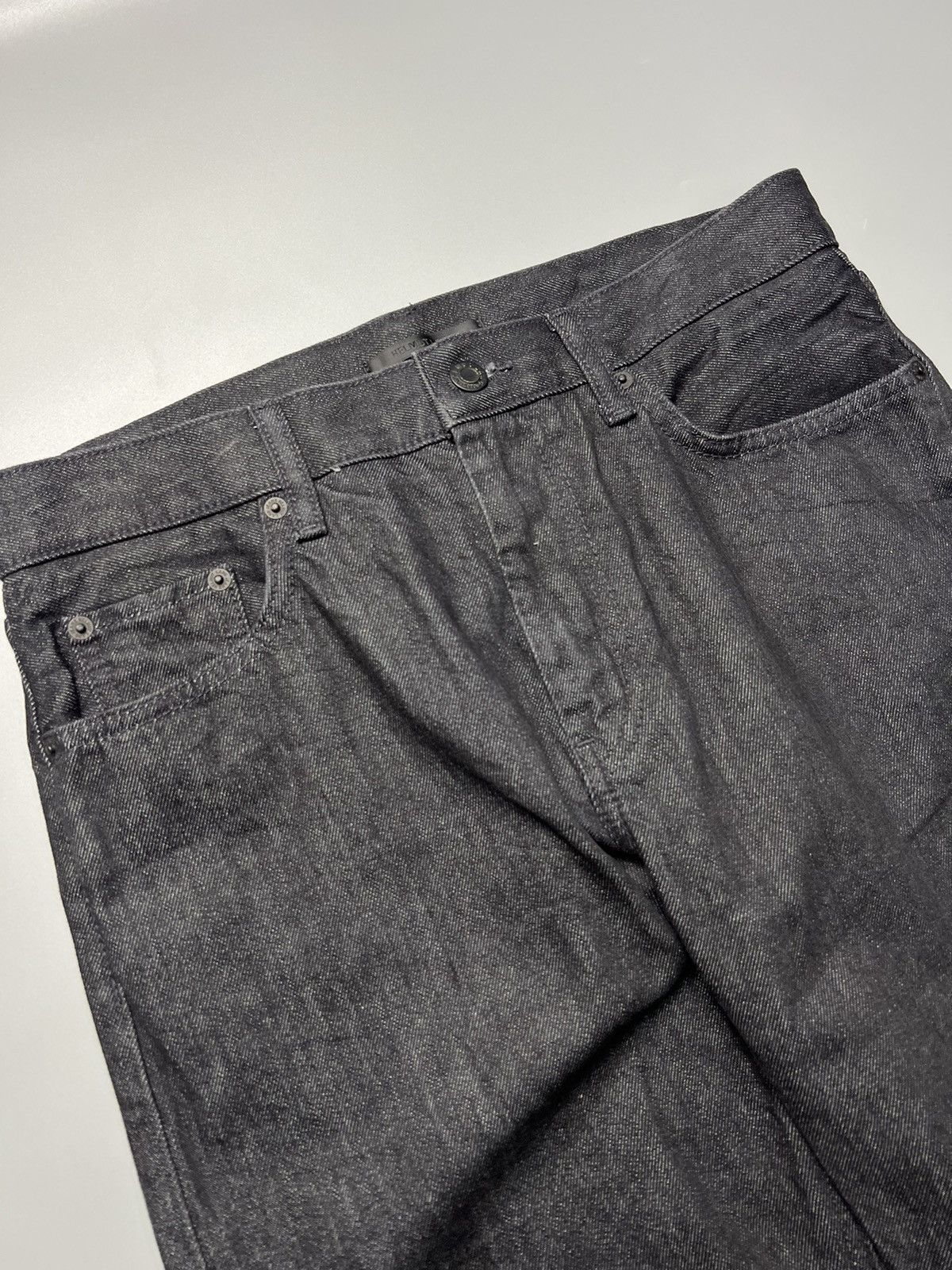 Helmut Lang 2020 Helmut Lang x Uniqlo Black Denim Size US 31 - 6 Thumbnail