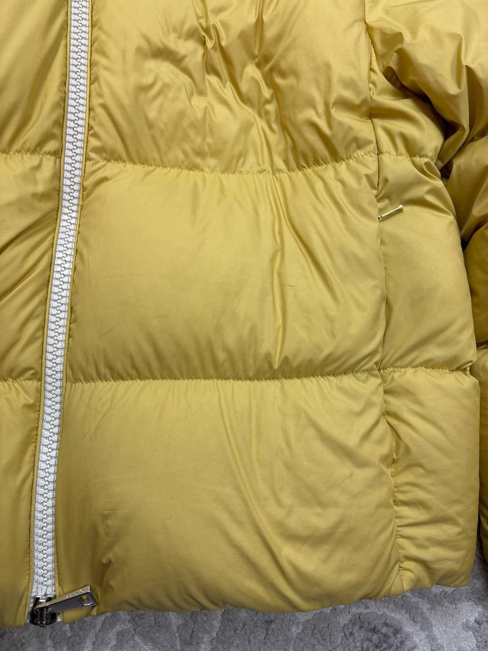 Moncler Moncler Down Jacket Mustard Yellow Size 2 M Lampo Zipper Size US M / EU 48-50 / 2 - 8 Thumbnail
