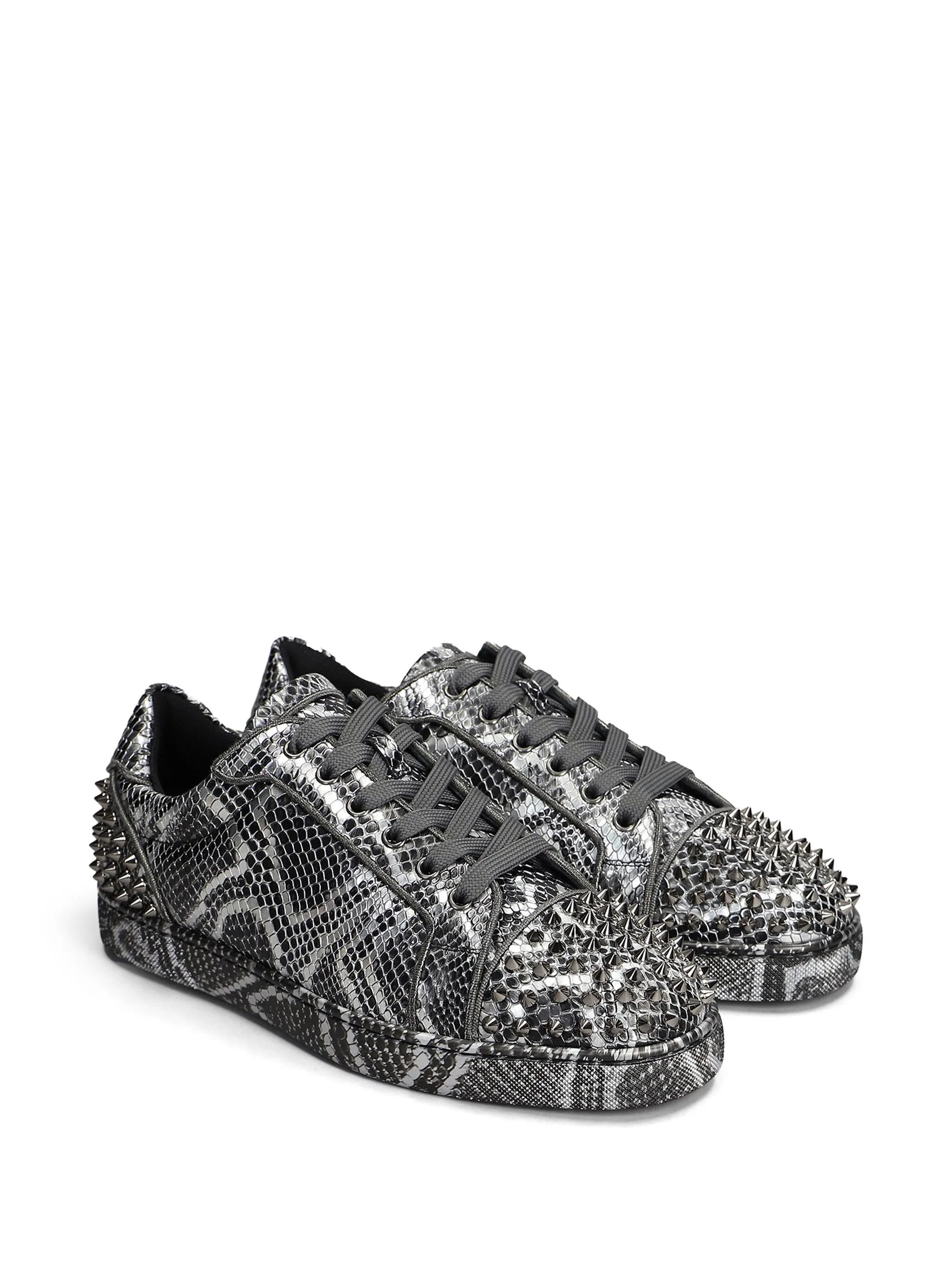 Christian Louboutin o1s1wg110925 Sneakers in Black Size US 10.5 / EU 43-44 - 2 Thumbnail