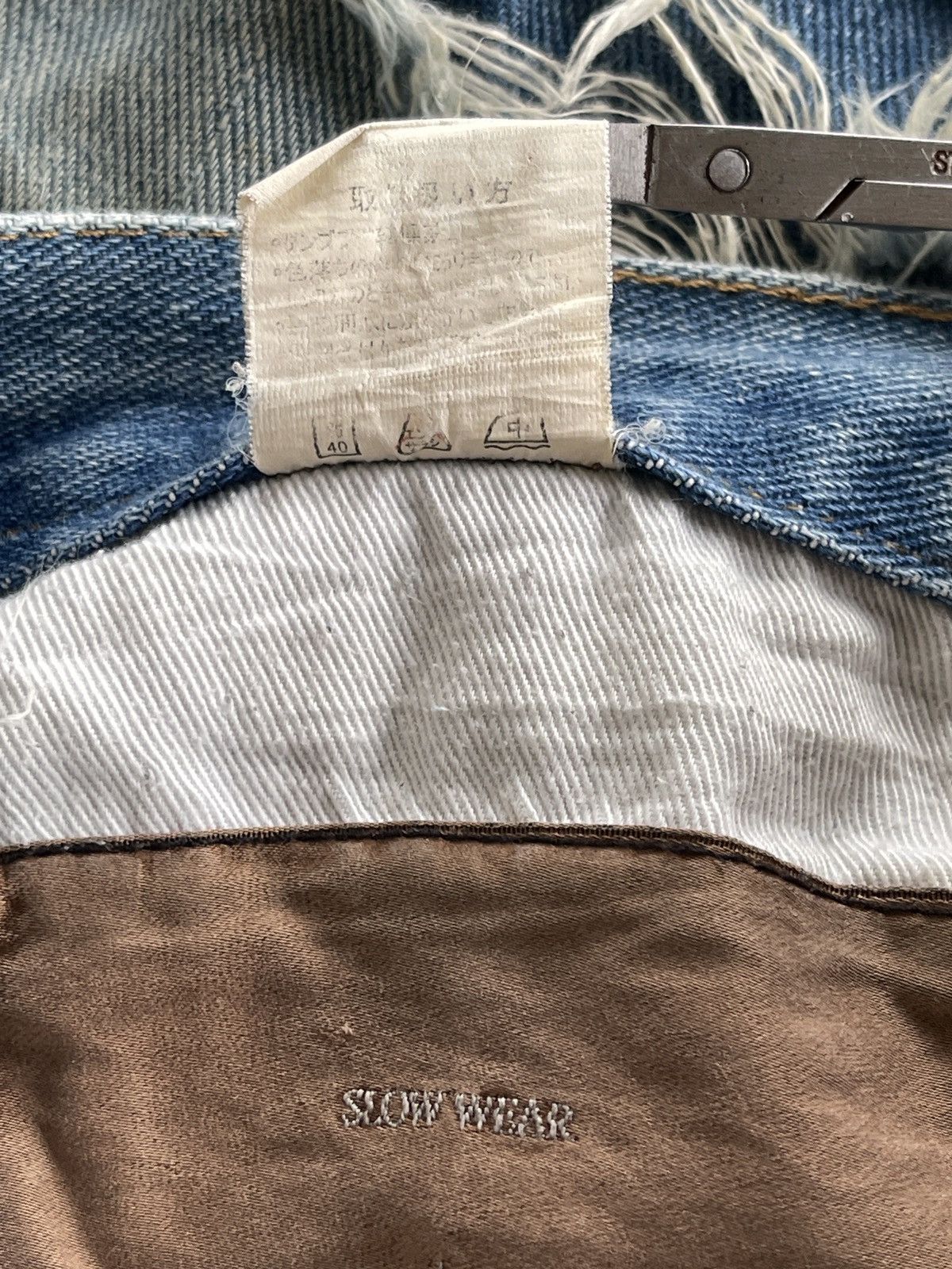 Japanese Brand Tokyo Rush Distressed Boro Flare Denim Size US 32 / EU 48 - 17 Thumbnail