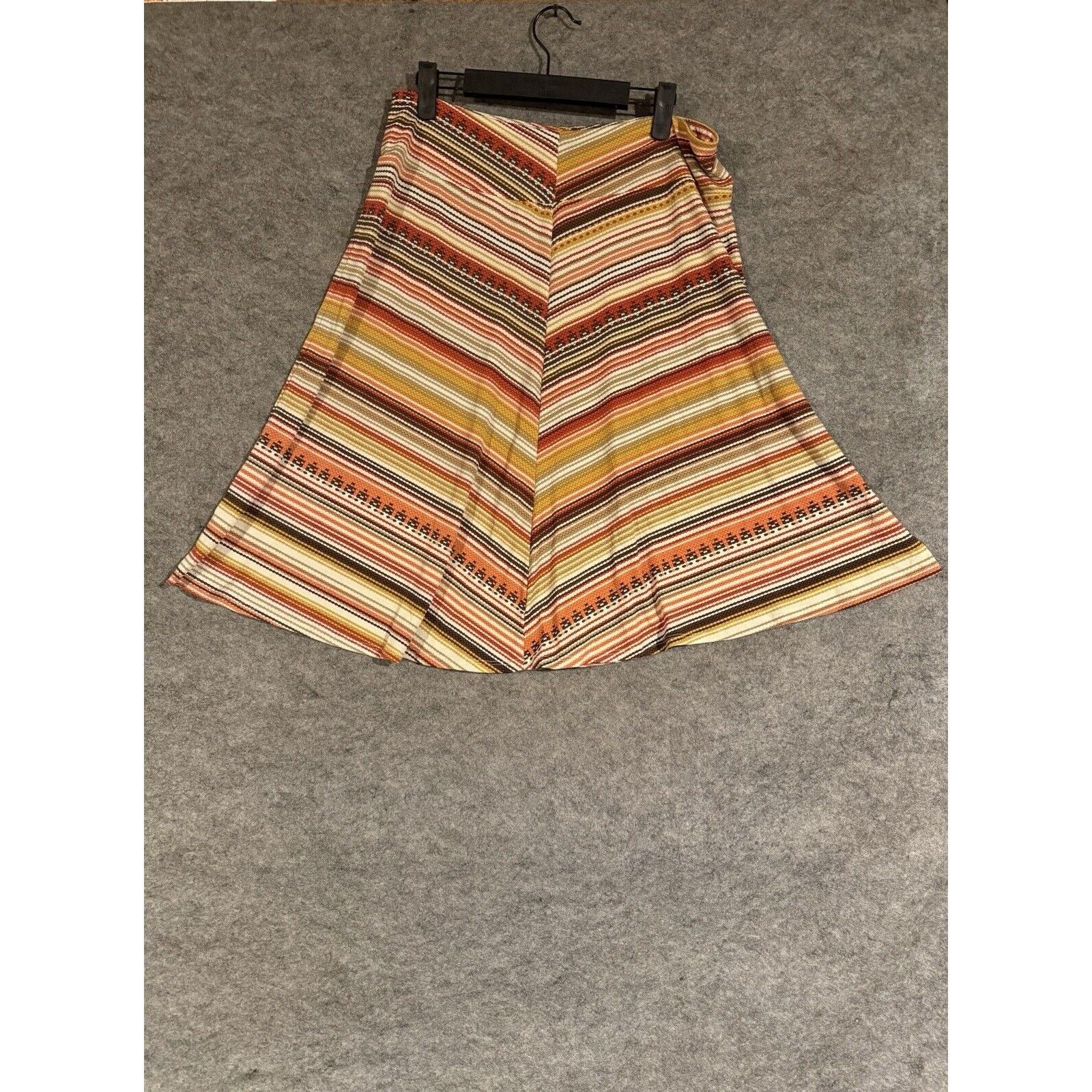 Other Retro 70s Boho Southwestern Skirt Medium Folk Groovy Tribal Size 32" / US 10 / IT 46 - 1 Thumbnail