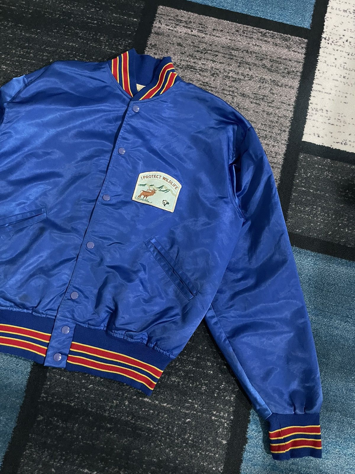 Vintage Vintage Oregon Usa Varsity Jacket Size US L / EU 52-54 / 3 - 4 Thumbnail